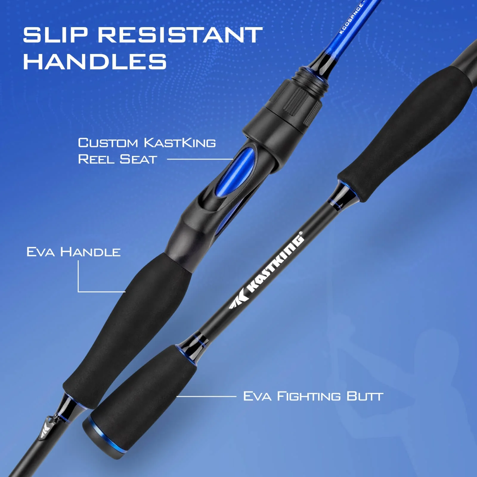 KastKing Centron Spinning Fishing Rod and Reel Combo - Image 9