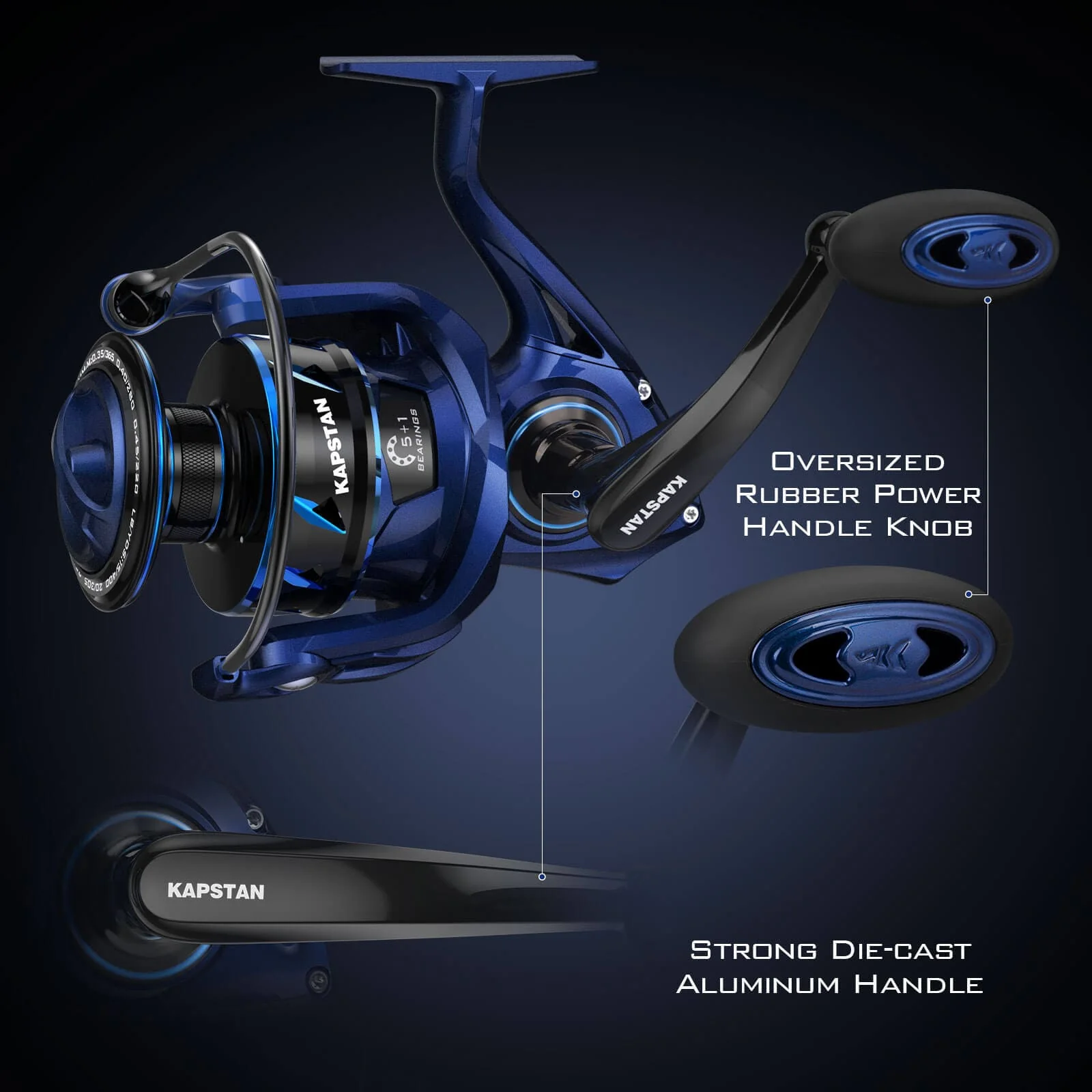 KastKing Kapstan SE Saltwater Spinning Reel - Image 10