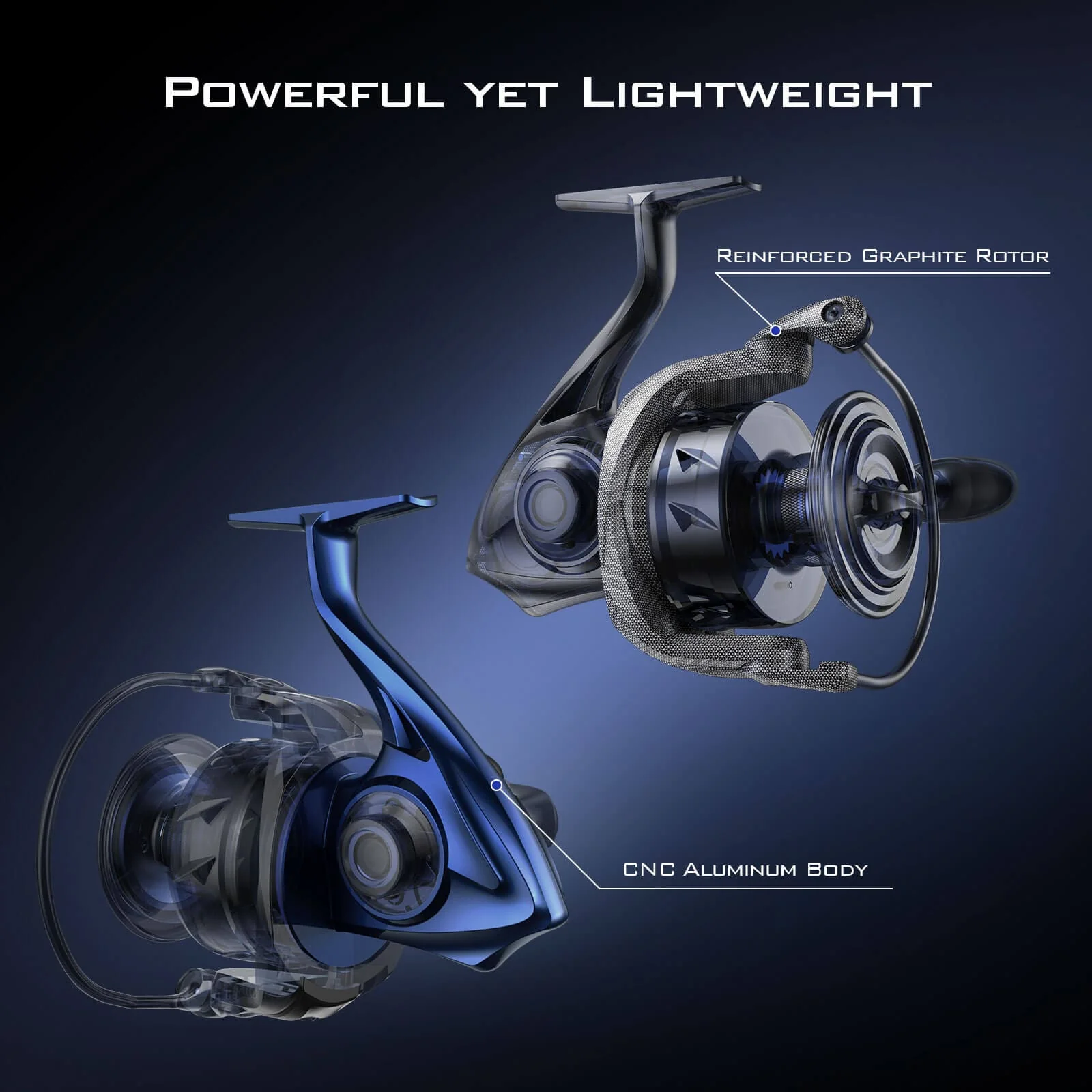 KastKing Kapstan SE Saltwater Spinning Reel - Image 3