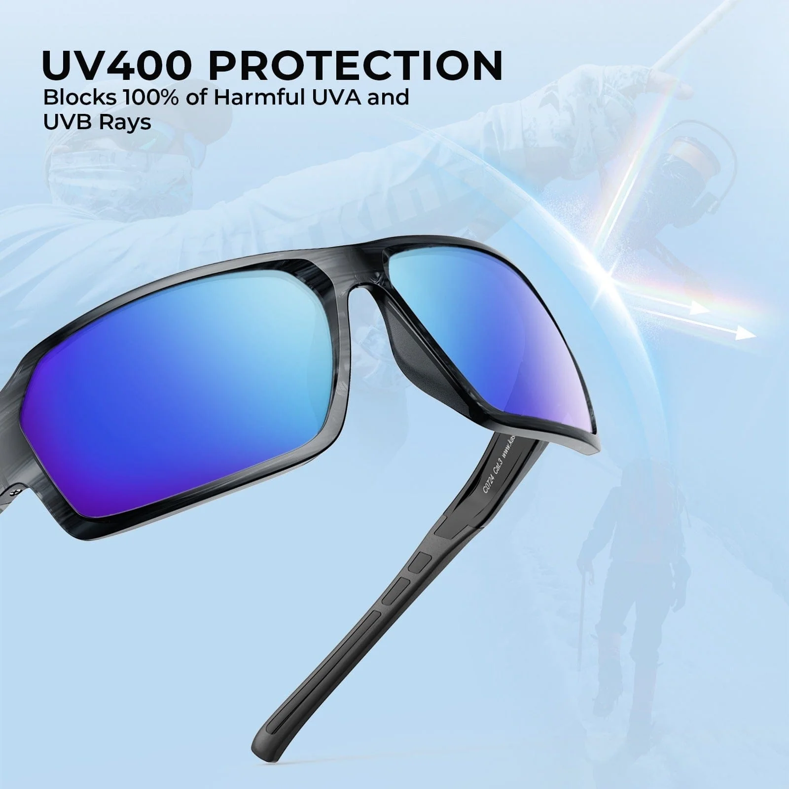 KastKing 3-Pack Polarized Fishing Sunglasses - Image 13
