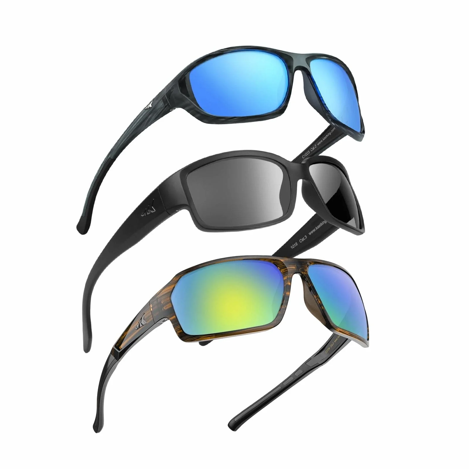 KastKing 3-Pack Polarized Fishing Sunglasses - Image 3
