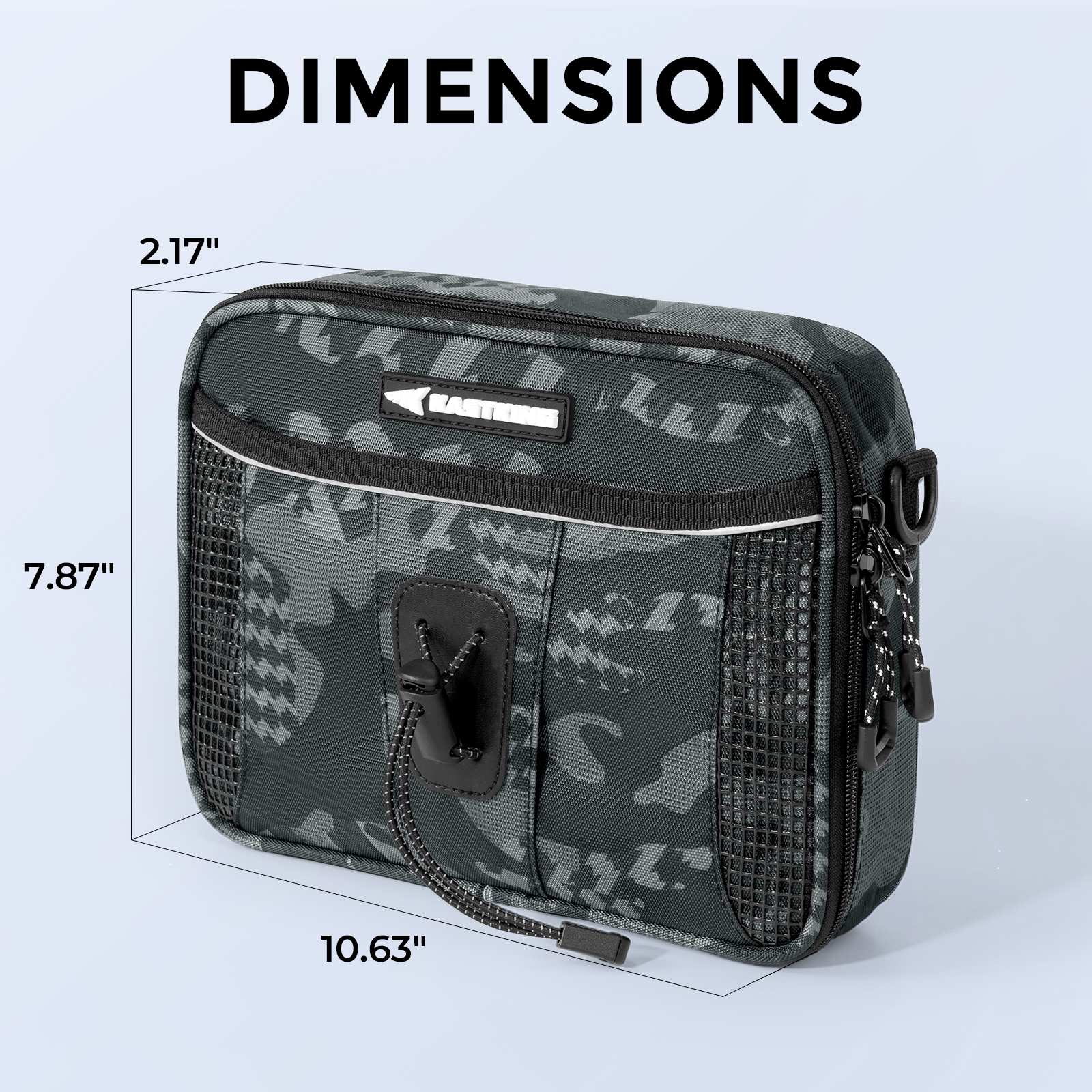 KastKing BaitSpace Detachable Bait Binder Tackle Bag - Image 11