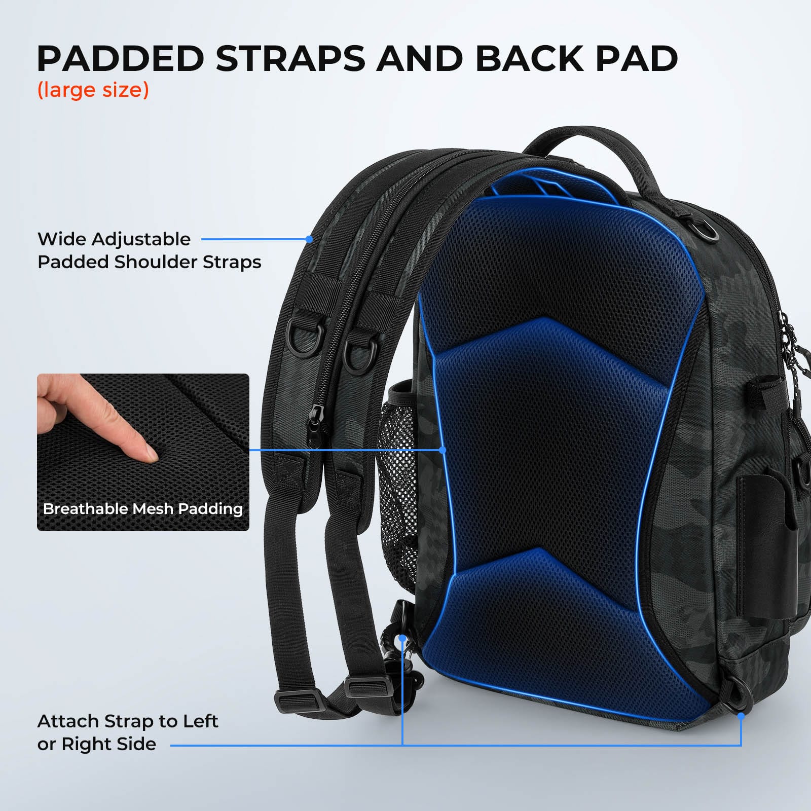 KastKing BaitSpace Fishing Sling Bag - Image 6