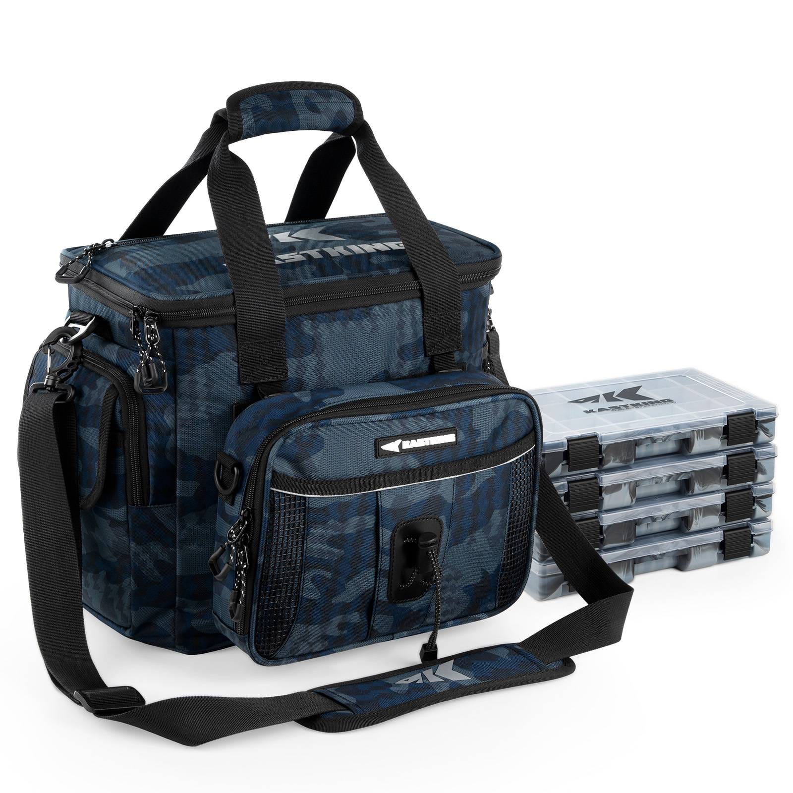 KastKing BaitSpace Fishing Tackle Bag with 4 Tackle Boxes - Image 16