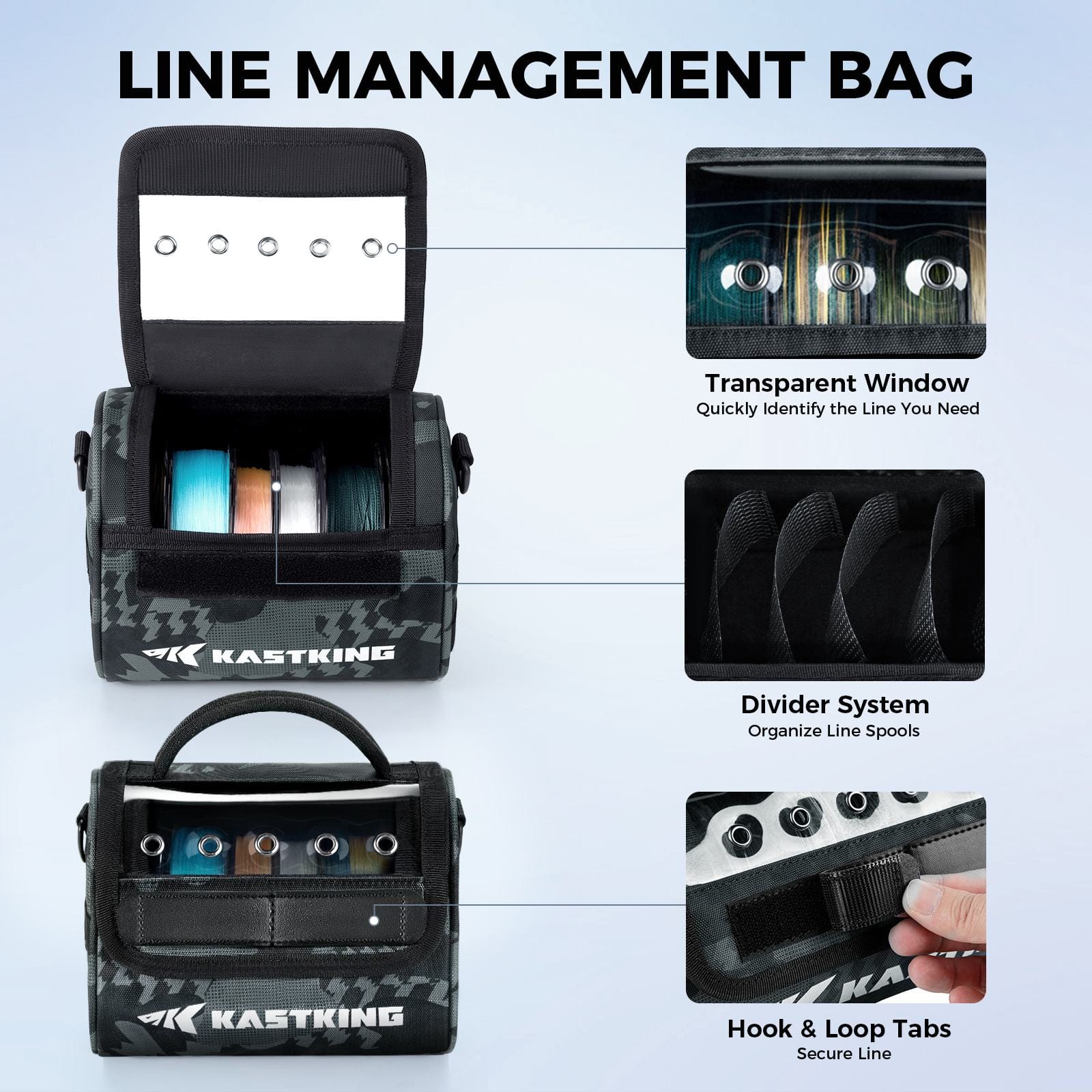 KastKing BaitSpace Line Management Bag - Image 9