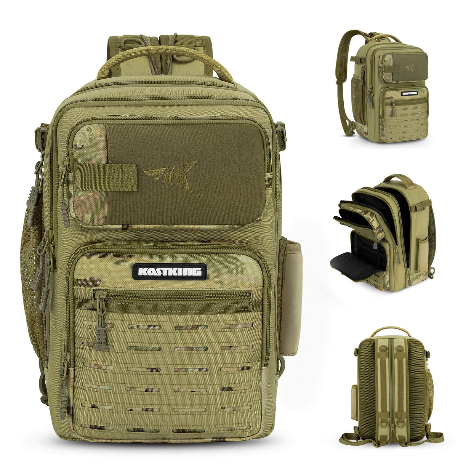 KastKing BlowBak Tactical Fishing Sling Tackle Storage Bag - Image 20