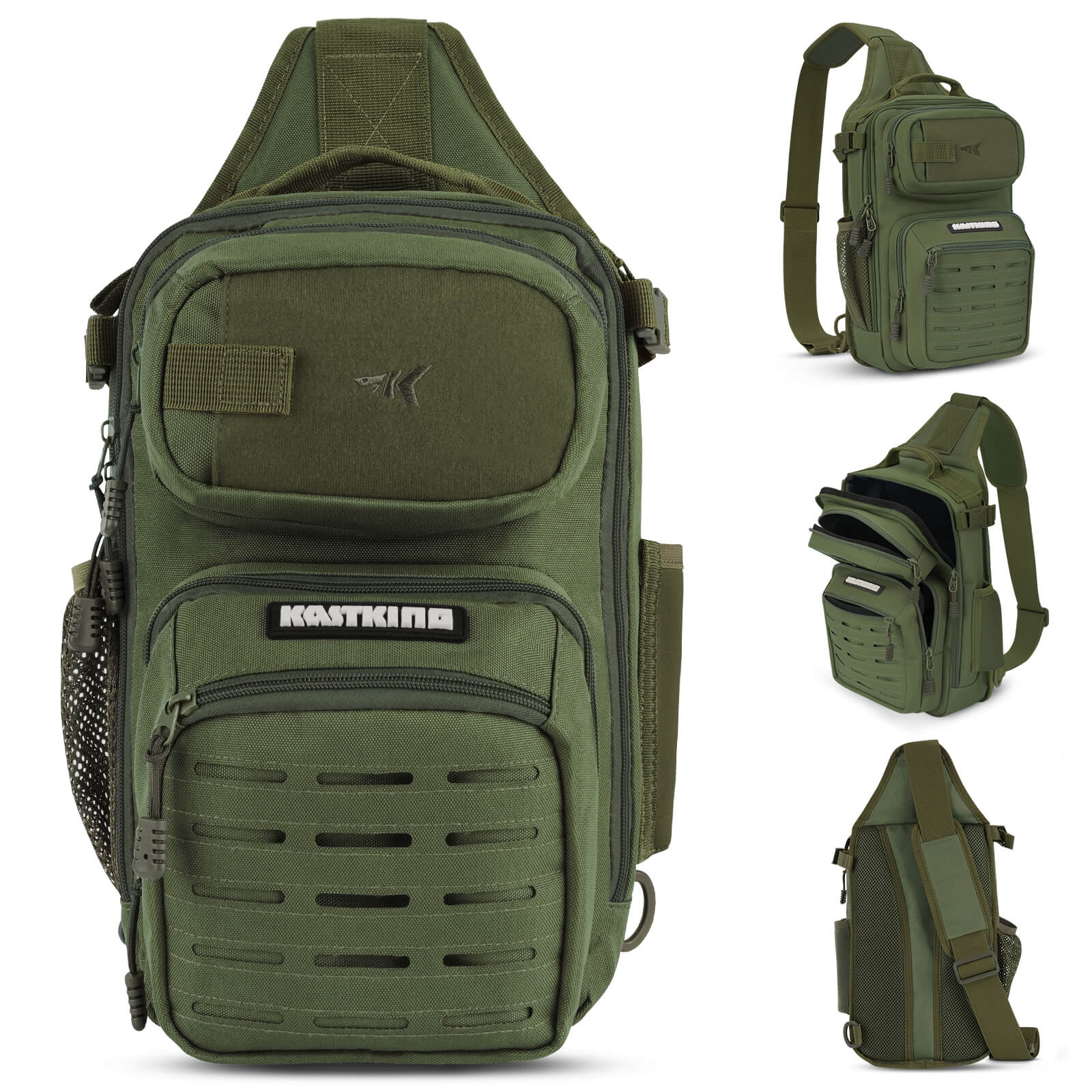 KastKing BlowBak Tactical Fishing Sling Tackle Storage Bag - Image 24