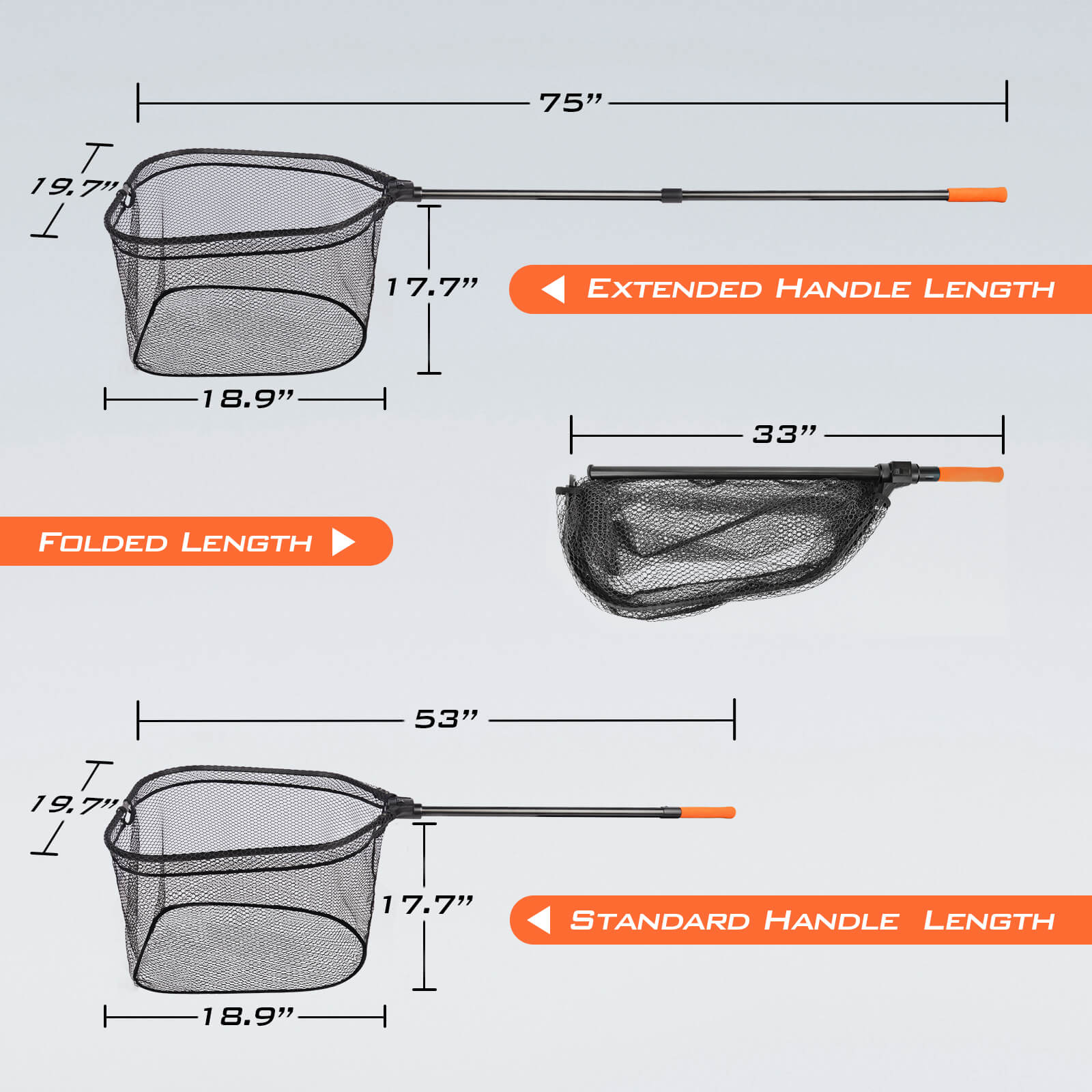 KastKing Brutus Foldable Extendable Fishing Net - Image 16