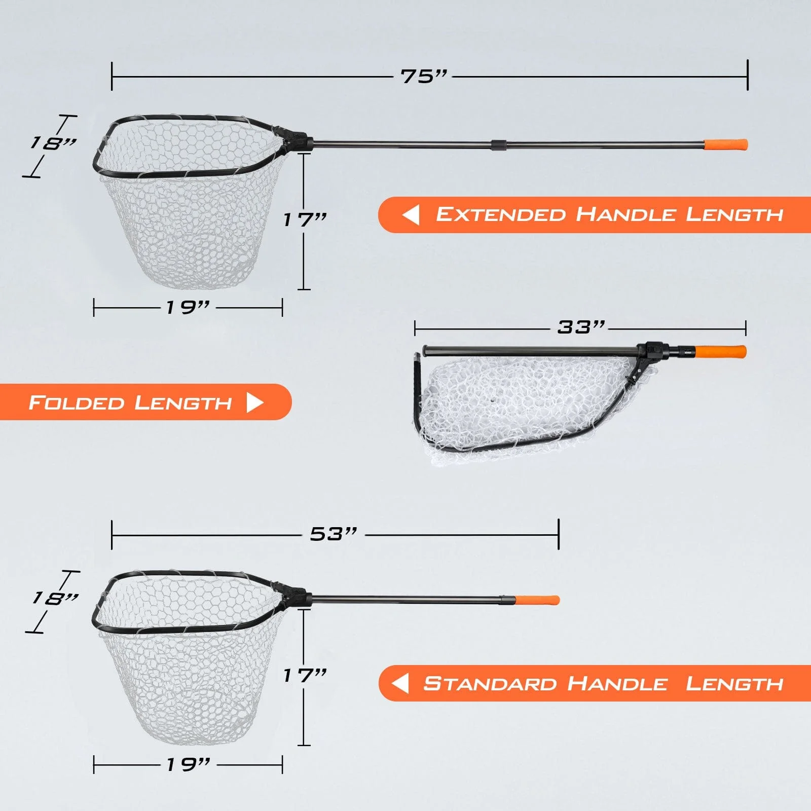 KastKing Brutus Foldable Extendable Fishing Net - Image 18