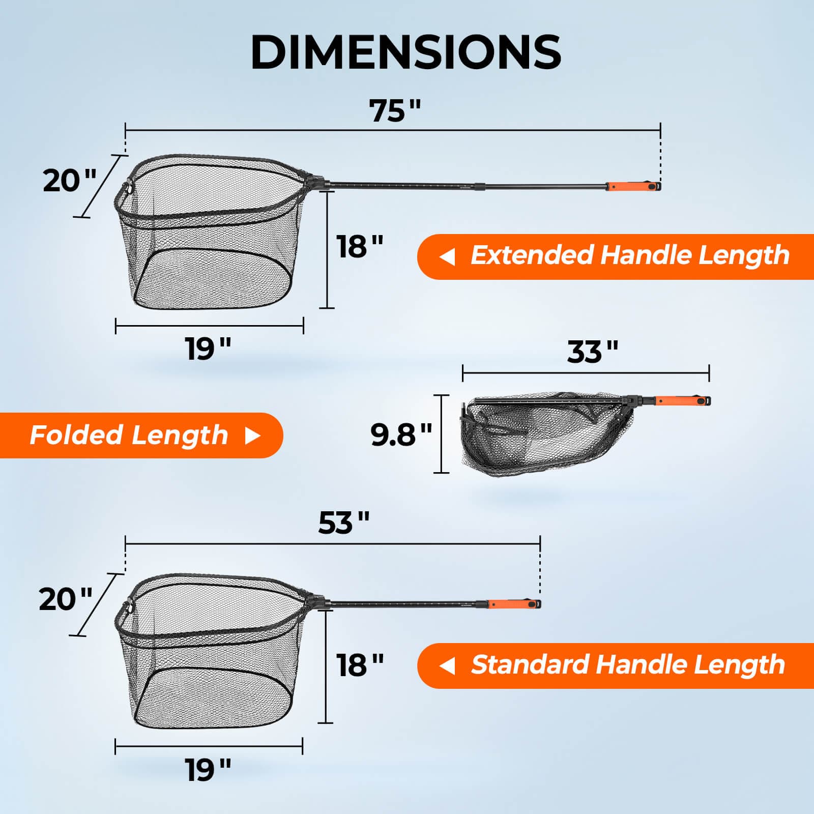 KastKing Brutus Foldable Extendable Fishing Net - Image 19