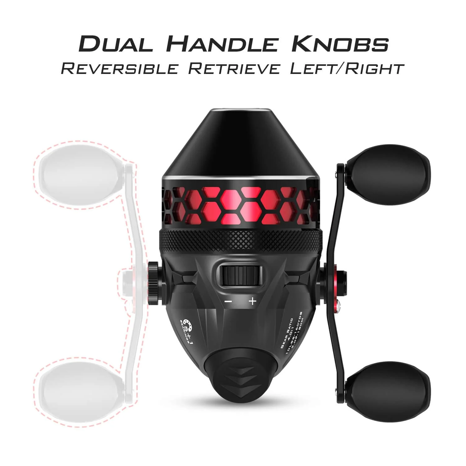 KastKing Brutus Spincast Fishing Reel - Image 10