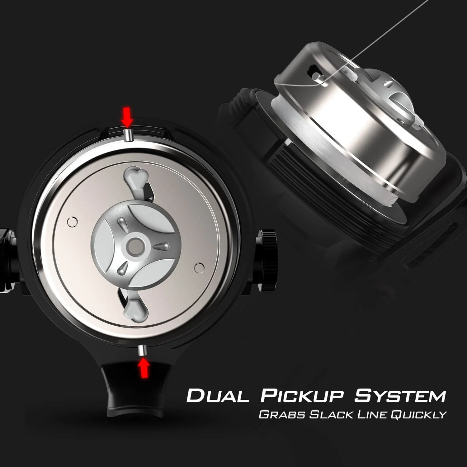 KastKing Brutus Spincast Fishing Reel - Image 7