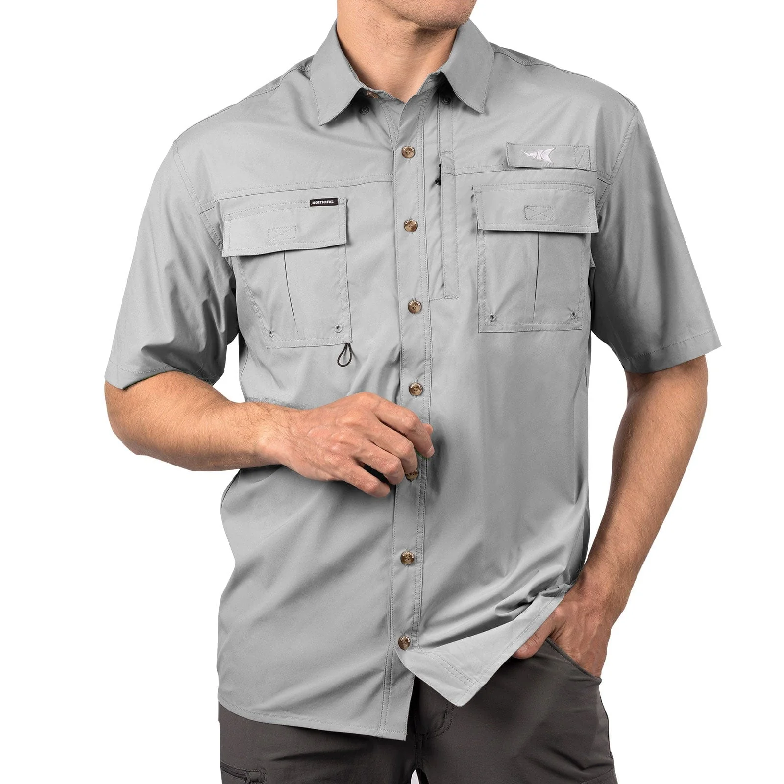 KastKing Casual Short Sleeve Button Down Shirts - Image 12
