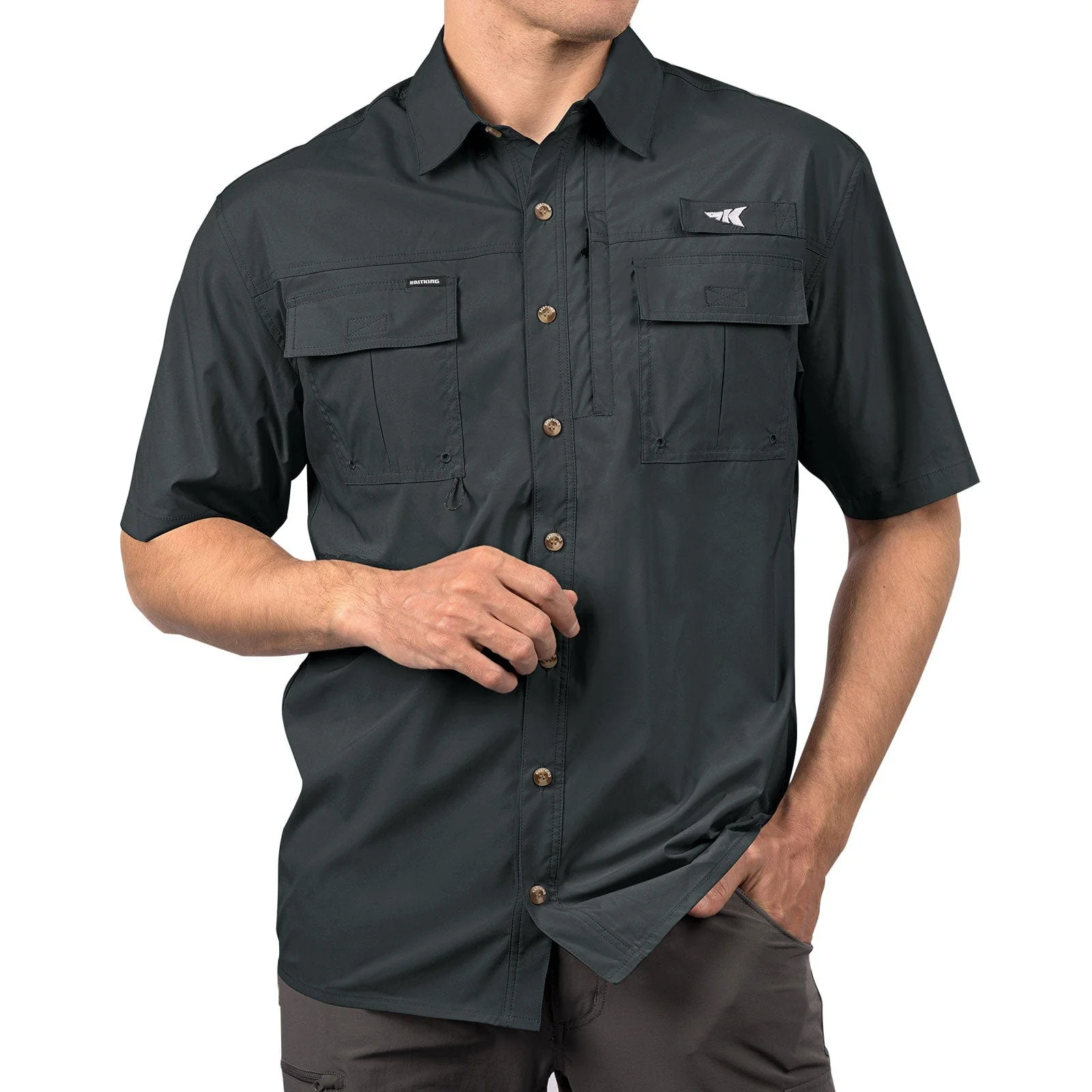 KastKing Casual Short Sleeve Button Down Shirts - Image 13