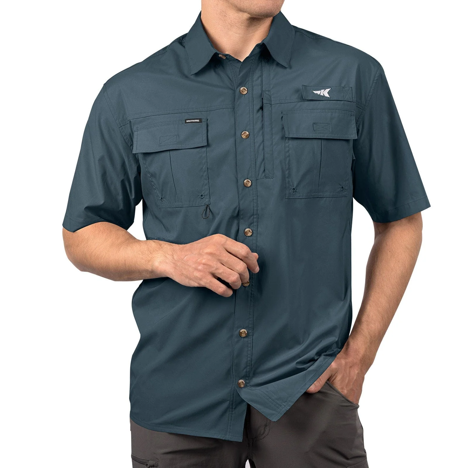 KastKing Casual Short Sleeve Button Down Shirts - Image 14