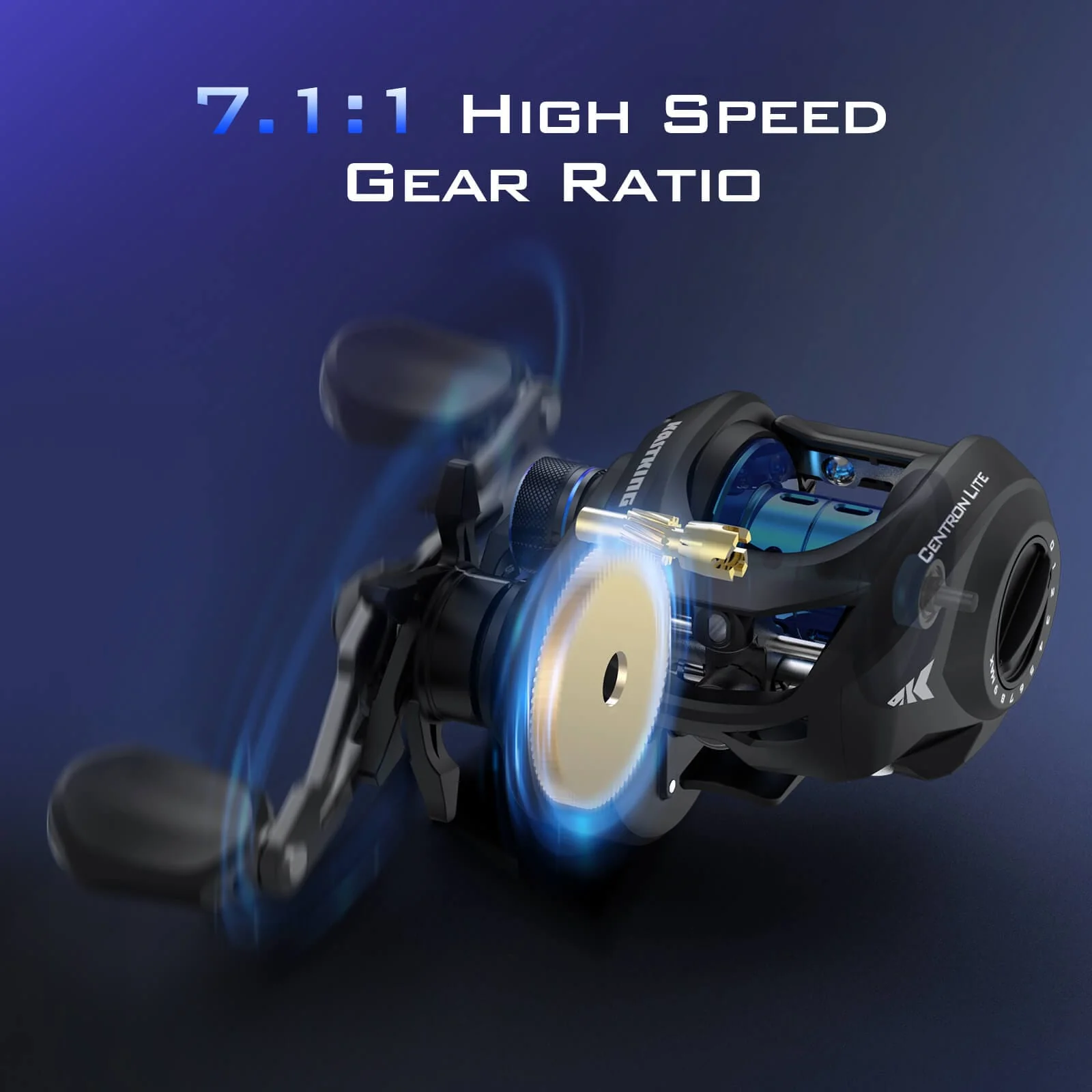 KastKing Centron Lite Baitcasting Reel - Image 5