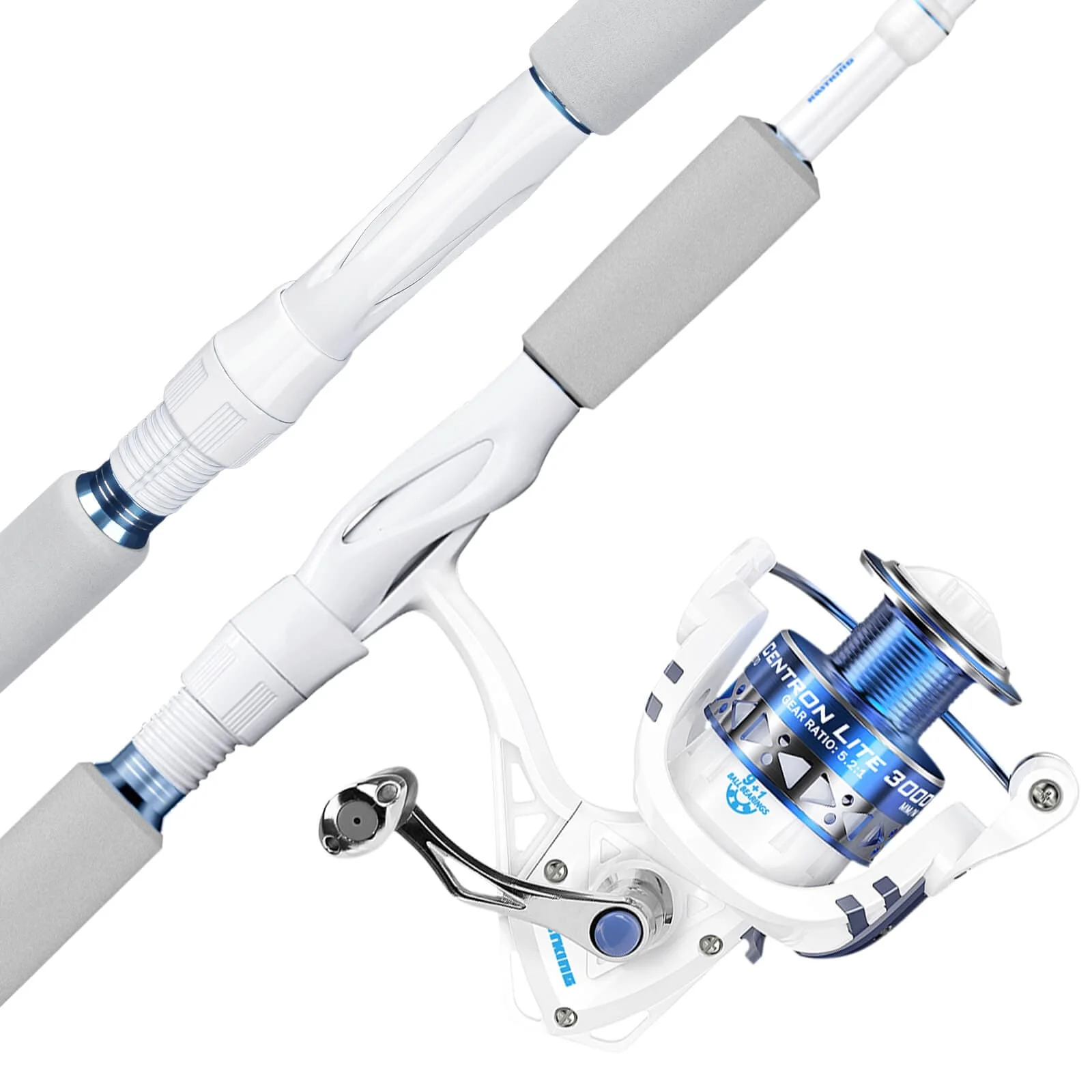 KastKing Centron Lite Spinning Fishing Rod and Reel Combo - Image 11