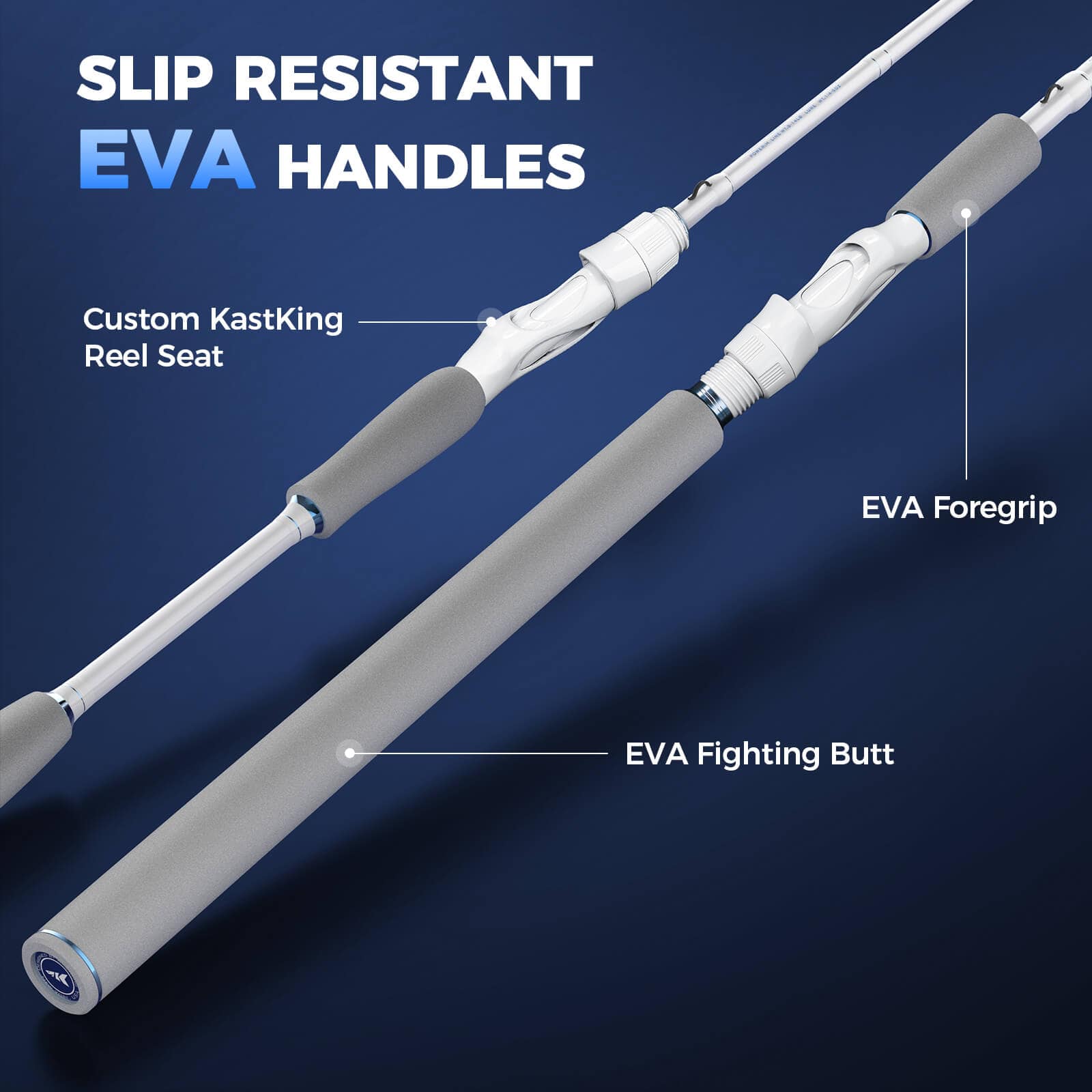 KastKing Centron Lite Twin Tip Spinning Rods - Image 4