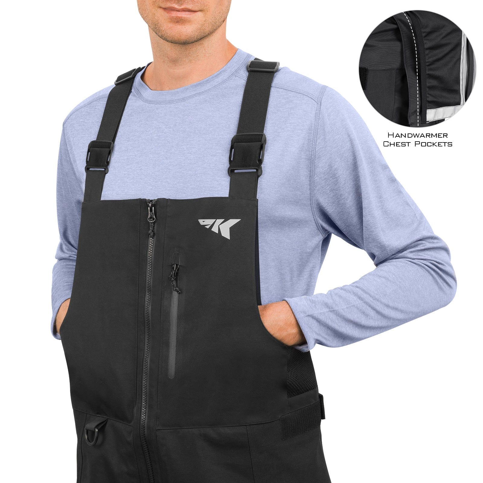 KastKing Deflektor Waterproof Fishing Bibs - Image 13