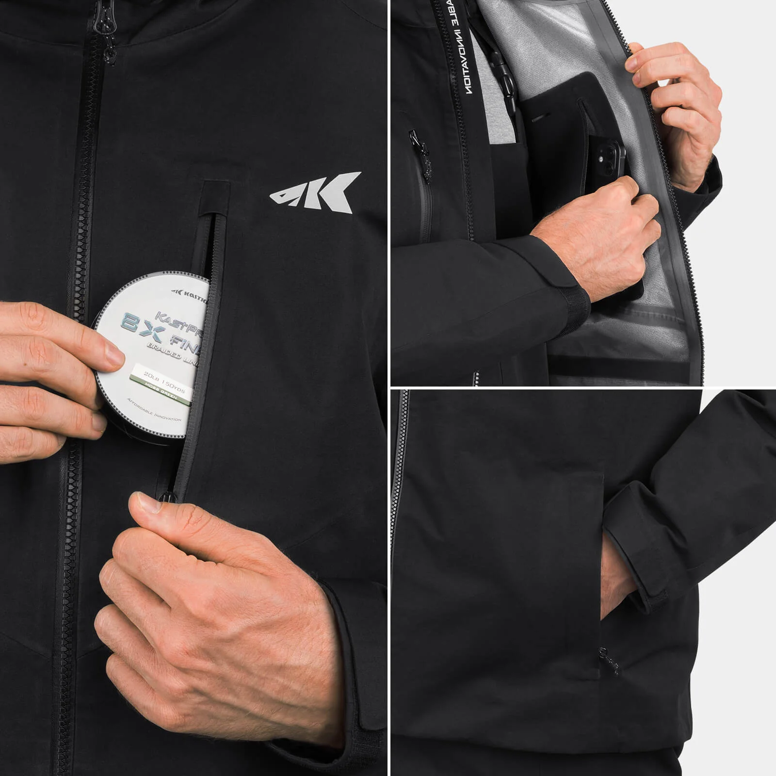 KastKing Deflektor Waterproof Fishing Jacket - Image 8