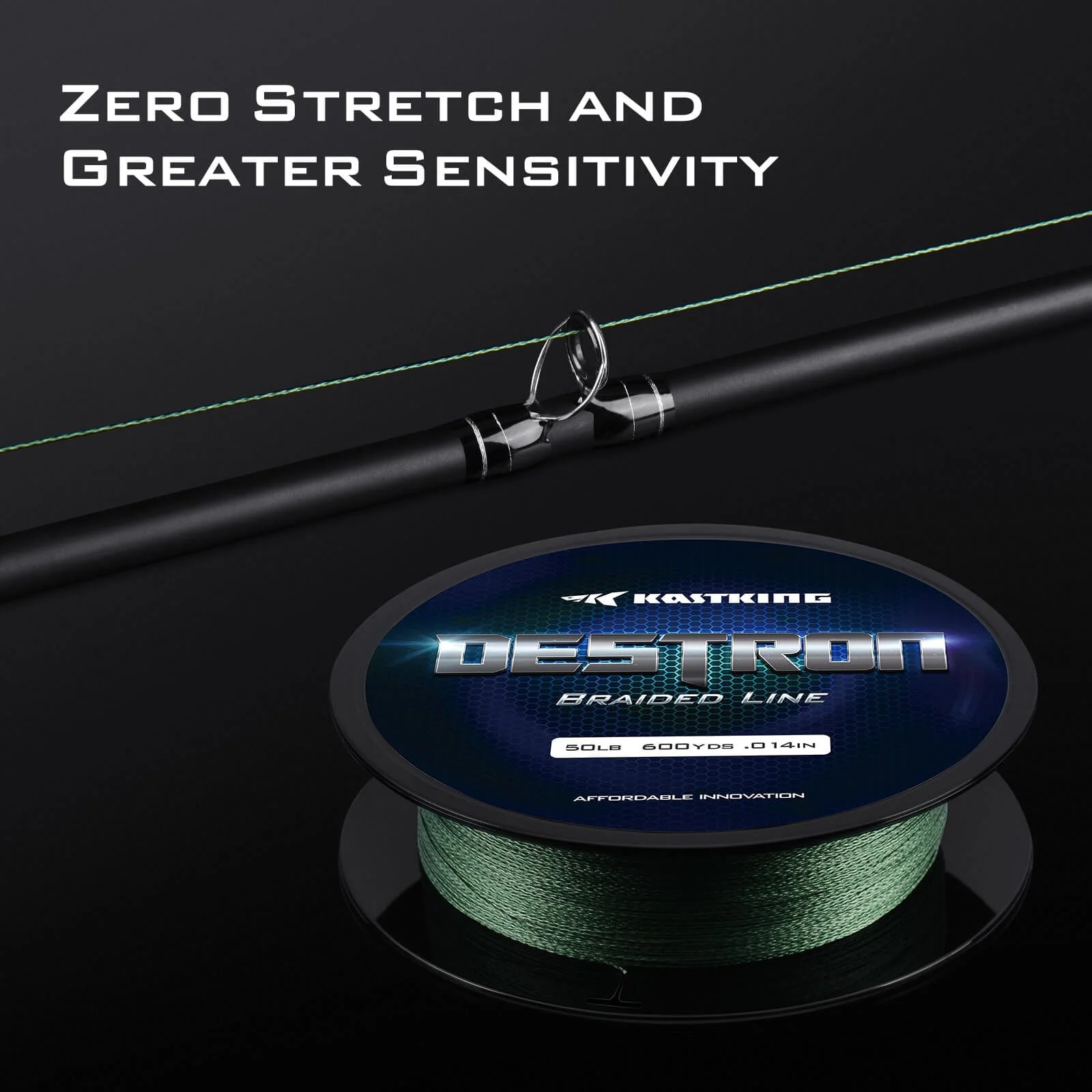 KastKing Destron Braided Fishing Line 300 Yards - Image 8