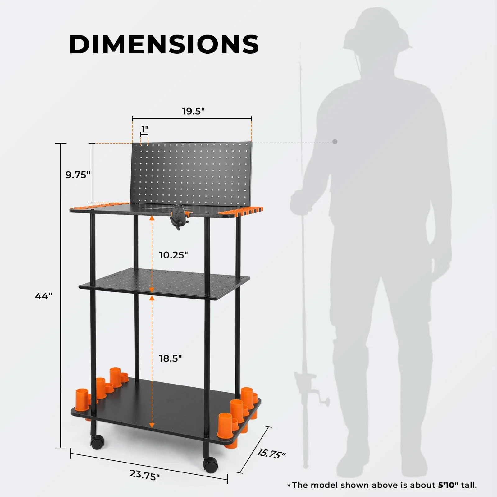 KastKing Gear Trolley Rod Rack - Image 14