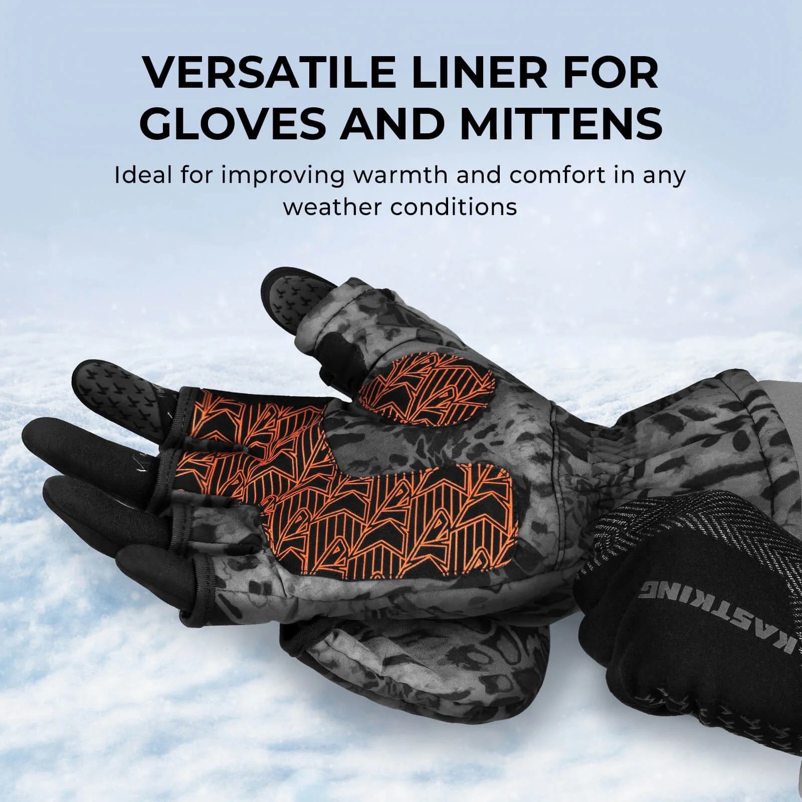 KastKing Grip Logic Full Finger Compression Glove Liners - Image 9