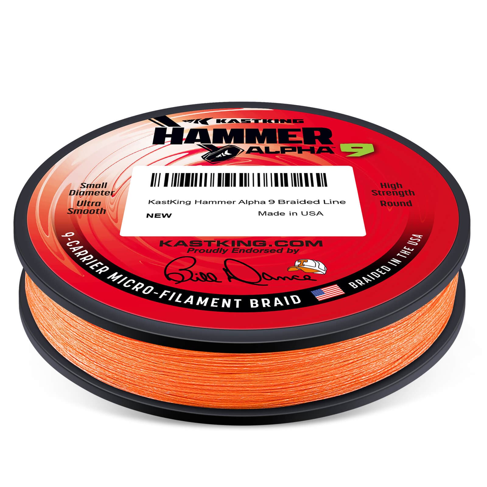 KastKing Hammer Alpha 9 UHMWPE 300Yds Braided Fishing Line - Image 12