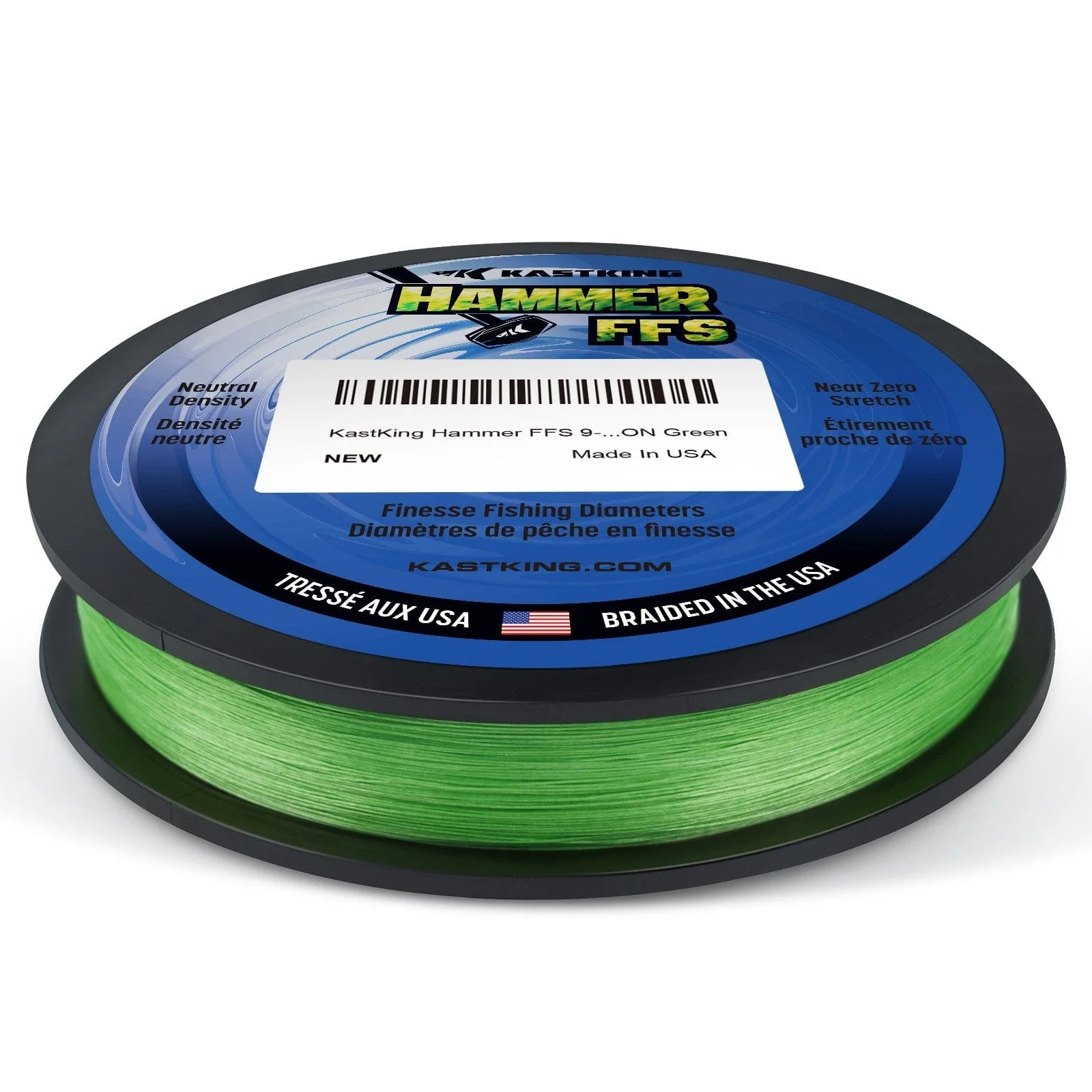 KastKing Hammer FFS Finesse Neutral Density Braided Fishing Line - Image 3