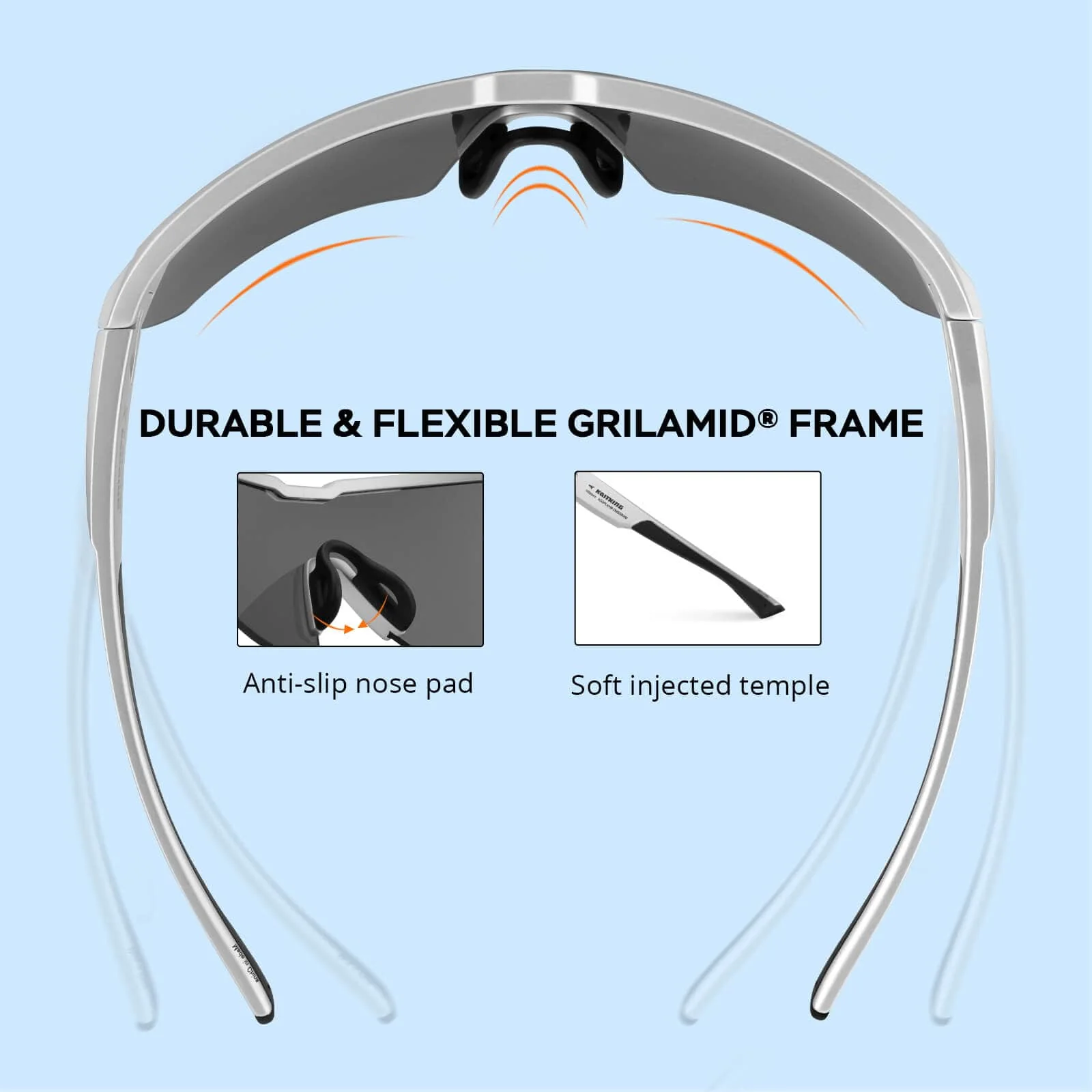 KastKing Hillsboro Polarized Sport Sunglasses - Image 8