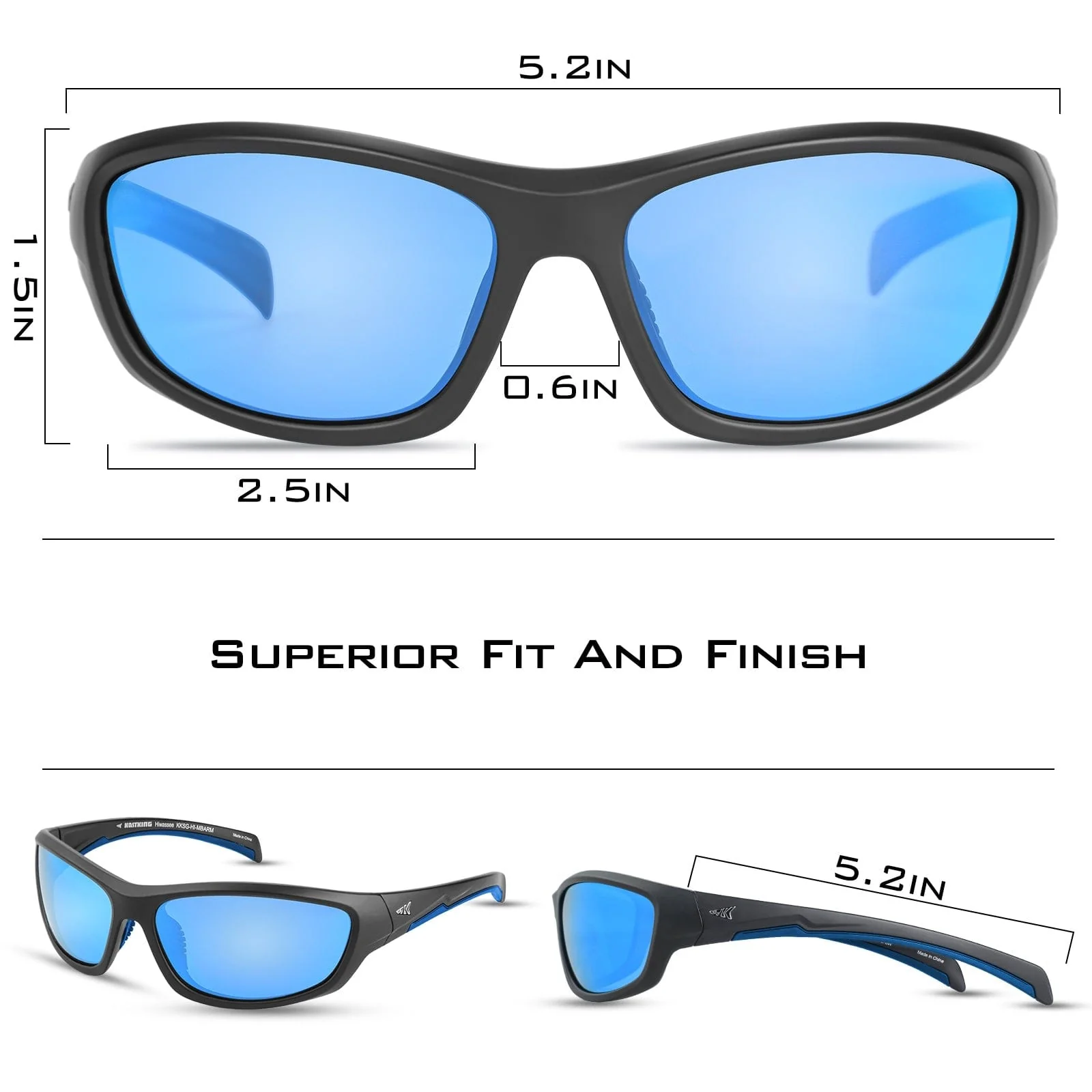 KastKing Hiwassee Polarized Sport Sunglasses for Men and Women - Image 16