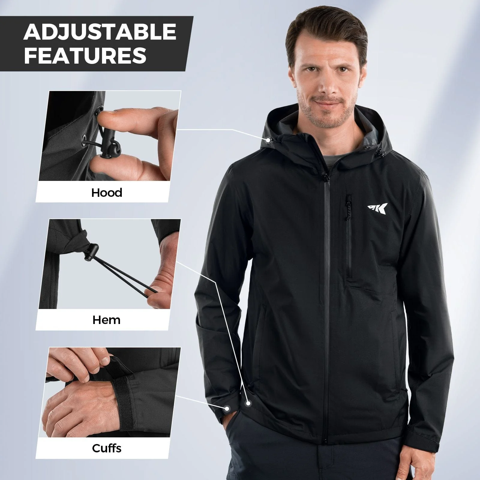 KastKing HydroArmor Lightweight Rain Jacket - Image 13