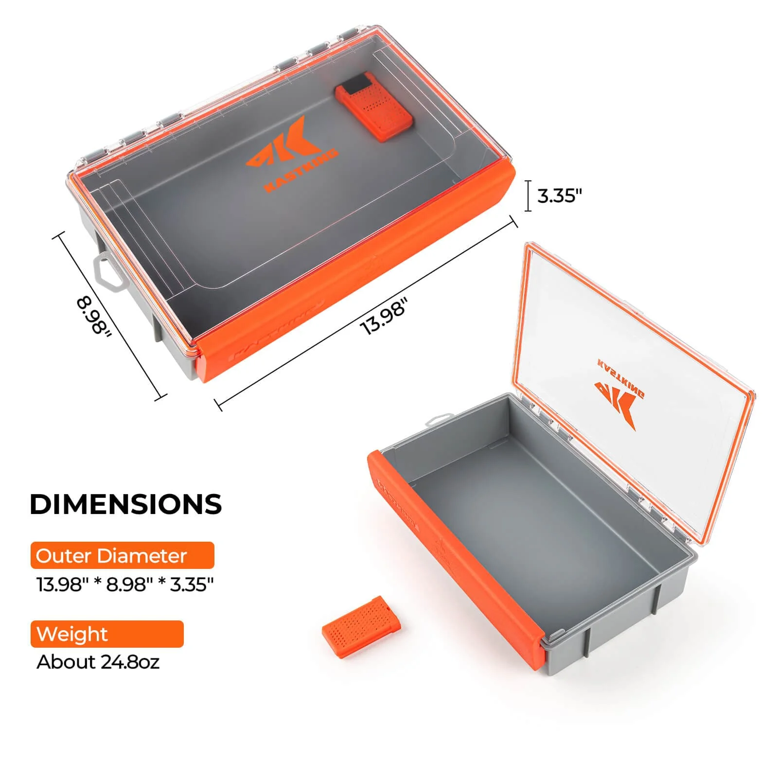 KastKing HyperSeal Waterproof Tackle Box - Image 13