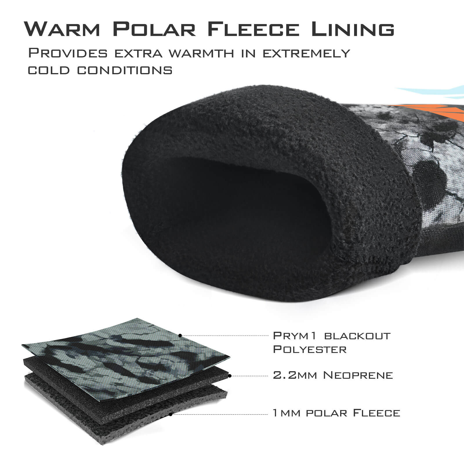 KastKing IceRiver Waterproof Fishing Gloves - Image 8