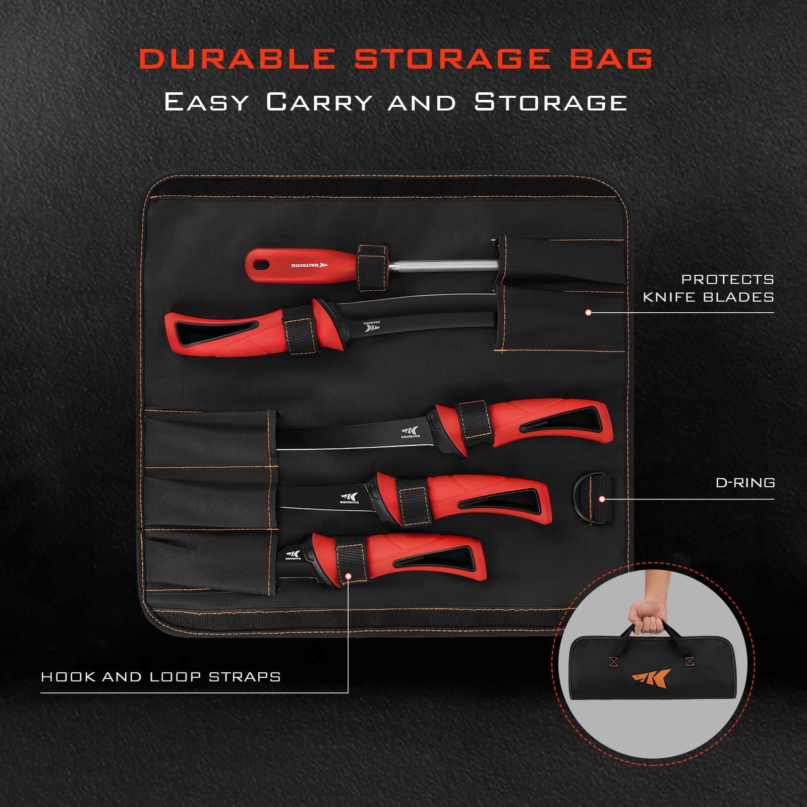 KastKing Intimidator Filet Knife set - Image 10