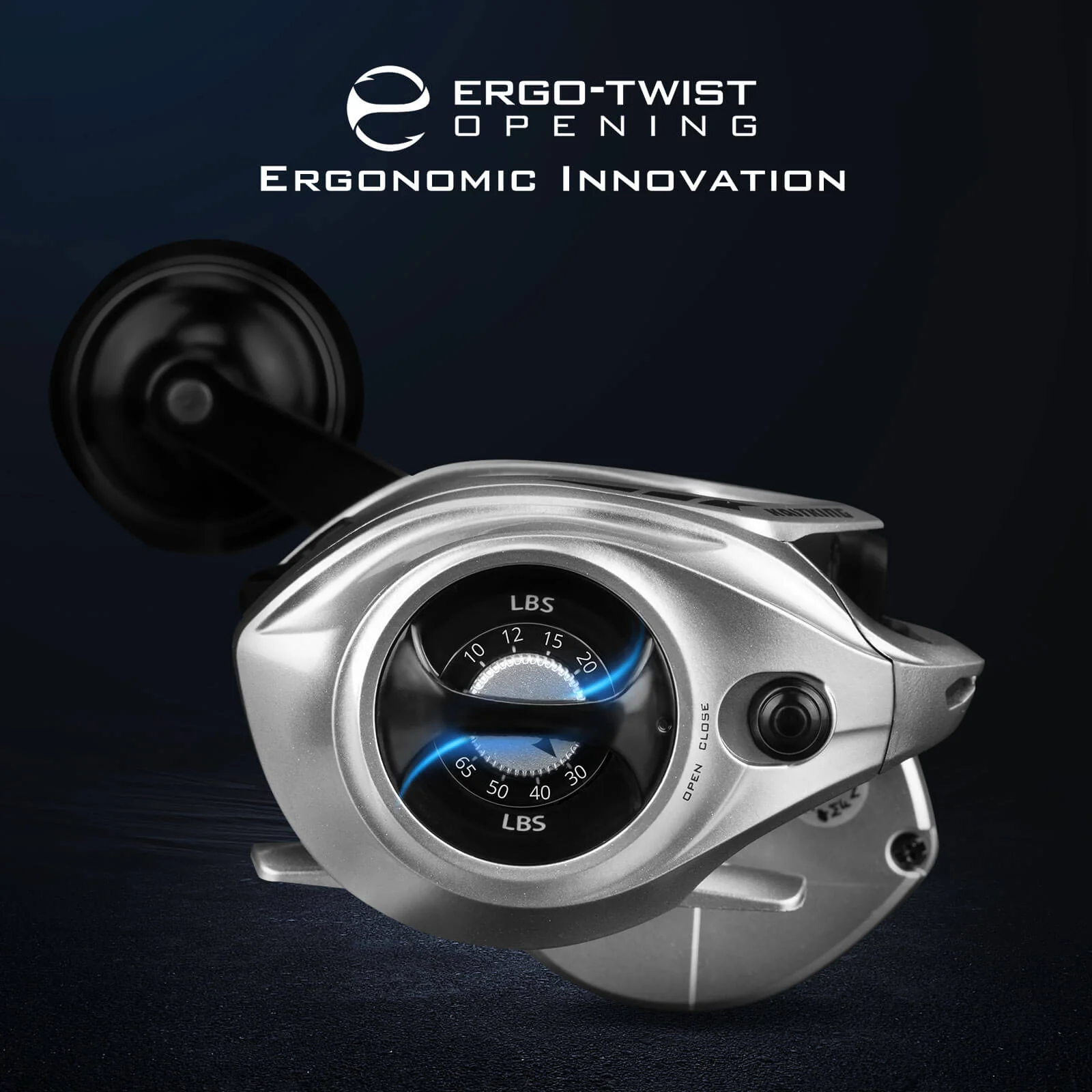 KastKing Kapstan Elite 300 Powerful Handle Baitcasting Reel - Image 13