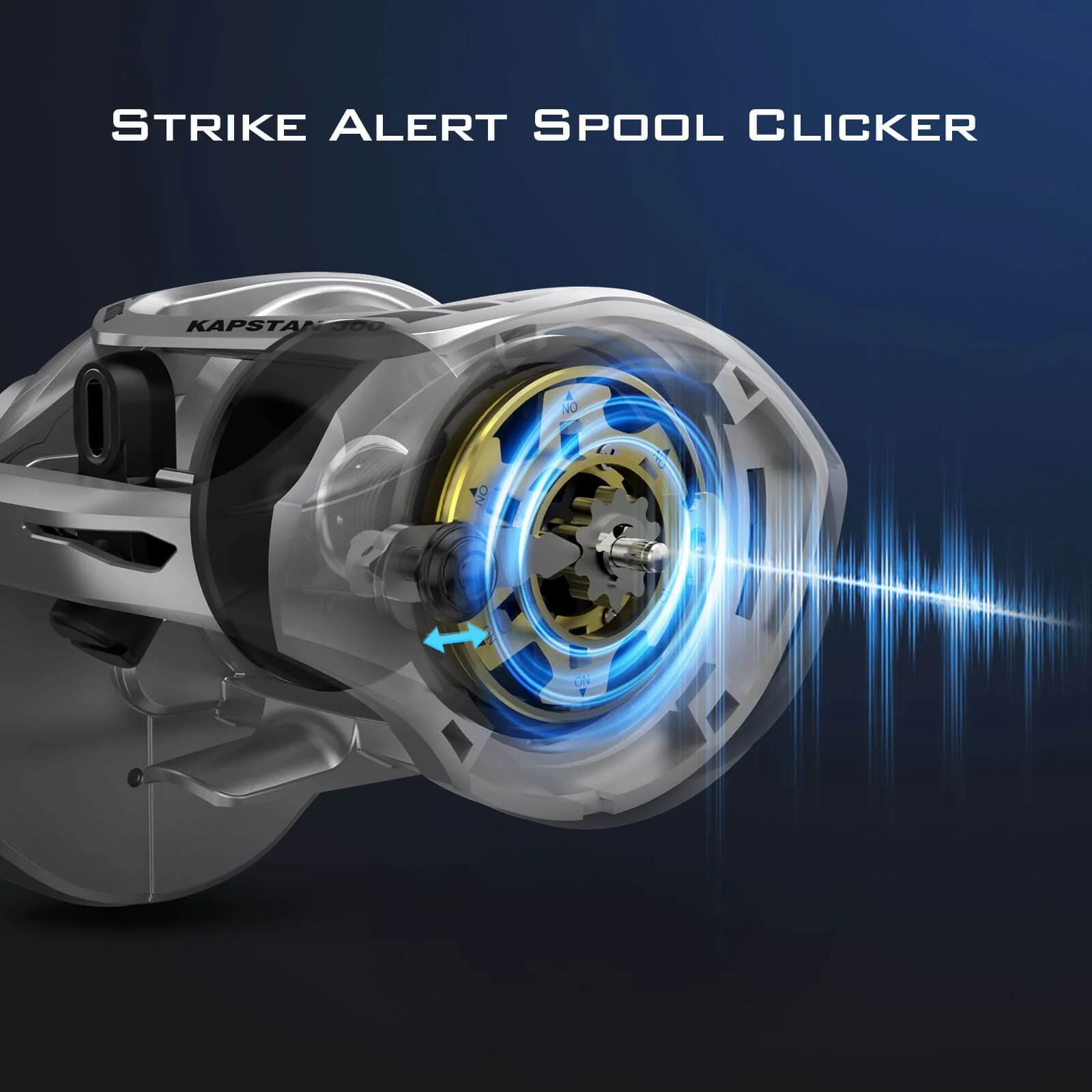KastKing Kapstan Elite 300 Powerful Handle Baitcasting Reel - Image 7
