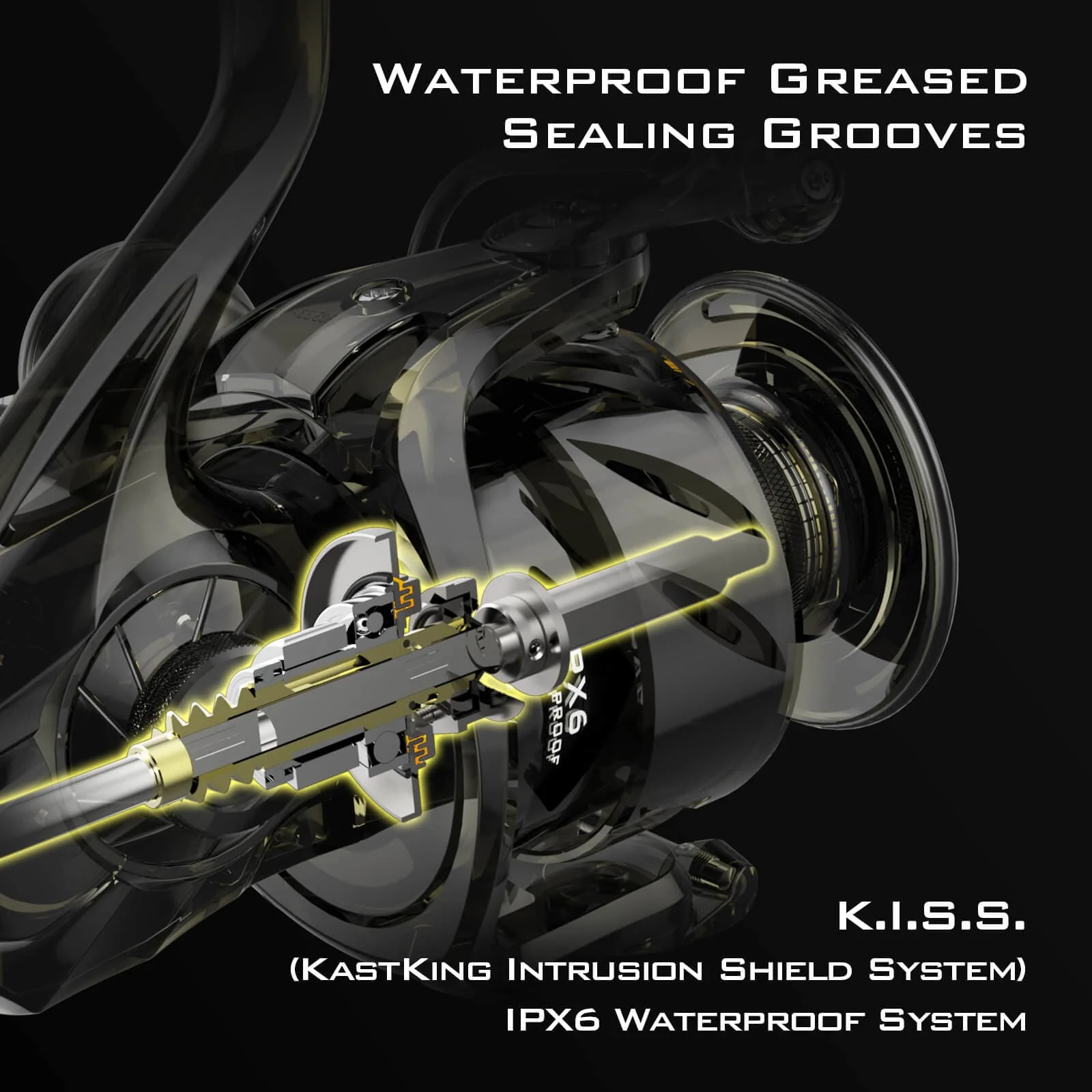 KastKing Kapstan Elite Saltwater Spinning Reel - Image 7