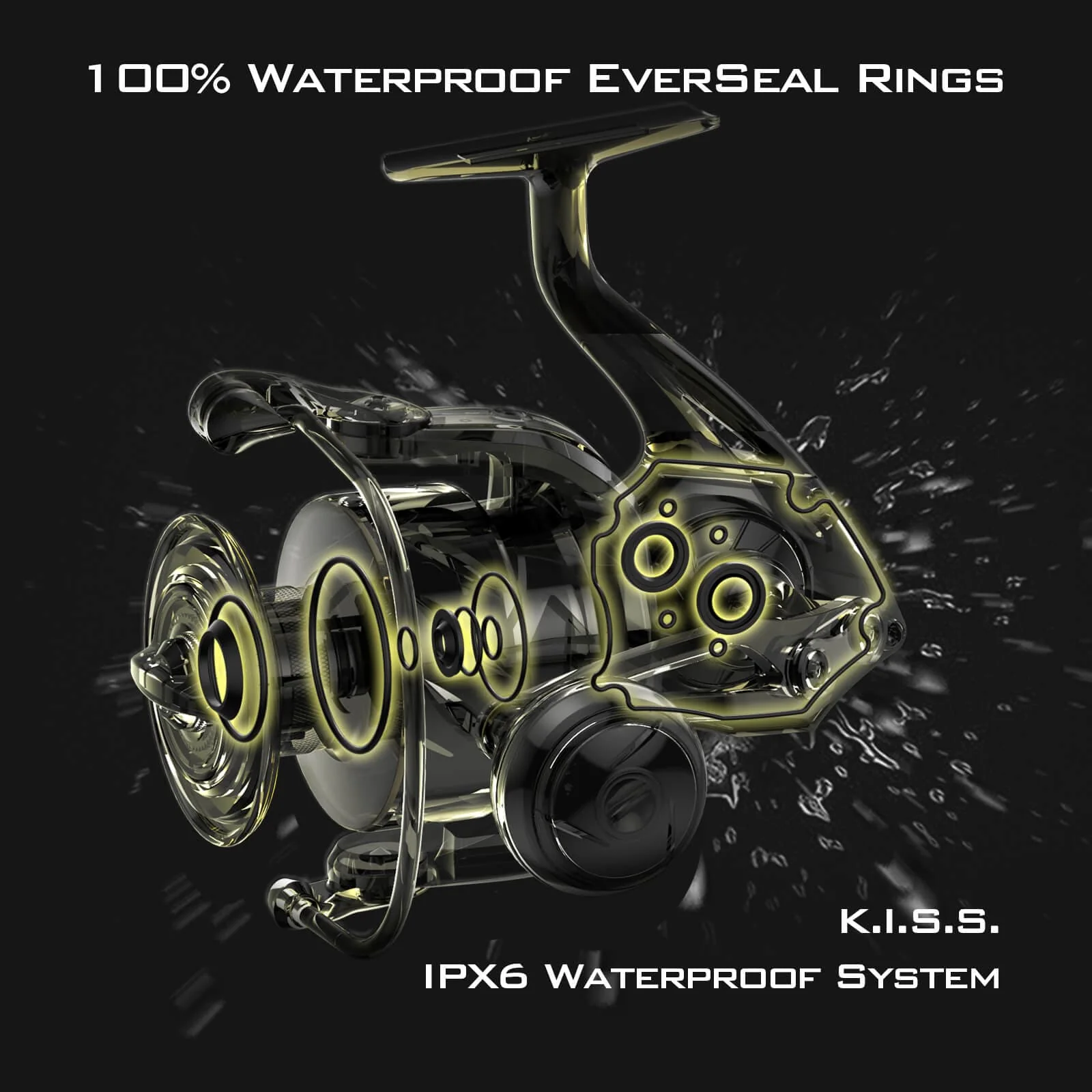 KastKing Kapstan Elite Saltwater Spinning Reel - Image 6