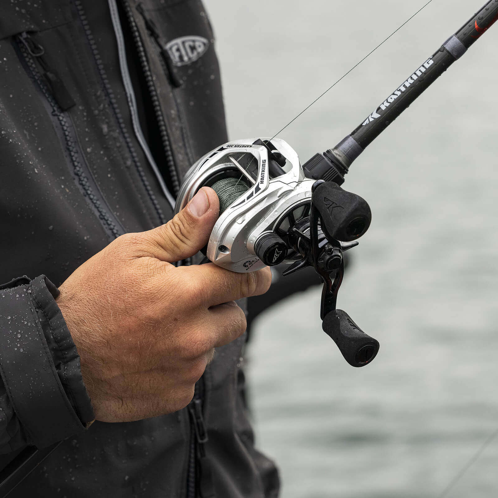 KastKing Kapstan Elite Size 300 Double Handle Baitcasting Reel - Image 4