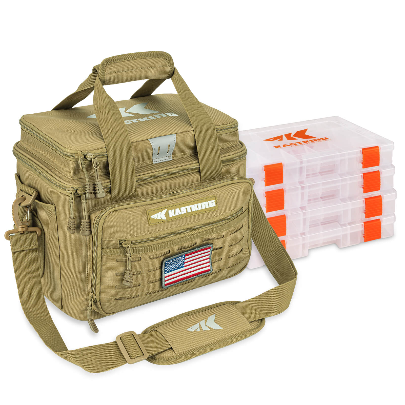 KastKing KarryAll Fishing Tackle Bags - Medium - Image 12