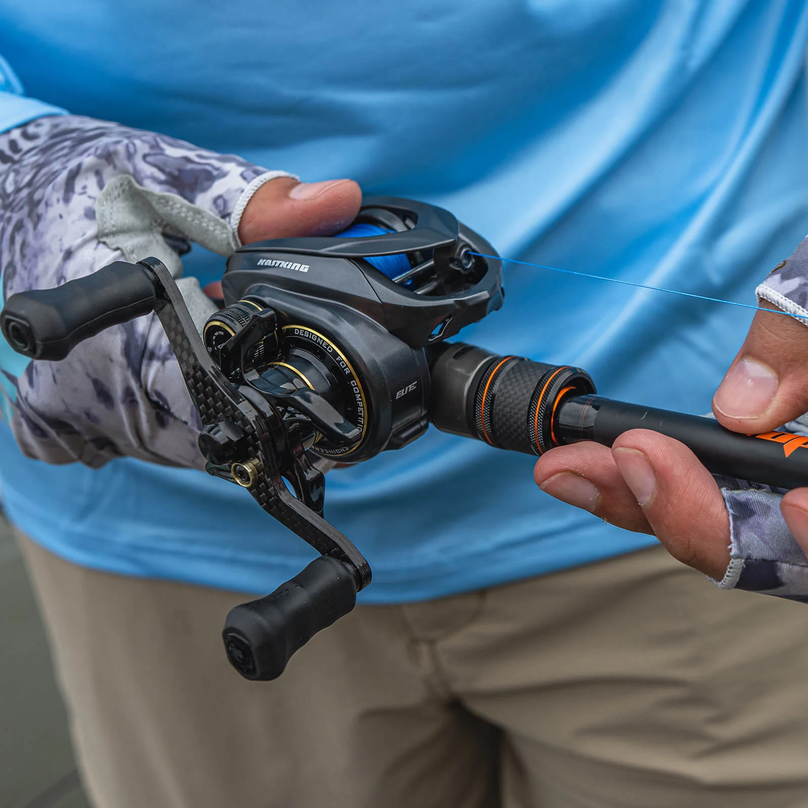 KastKing Kestrel Elite Magnesium Frame BFS Finesse Baitcasting Reel - Image 3