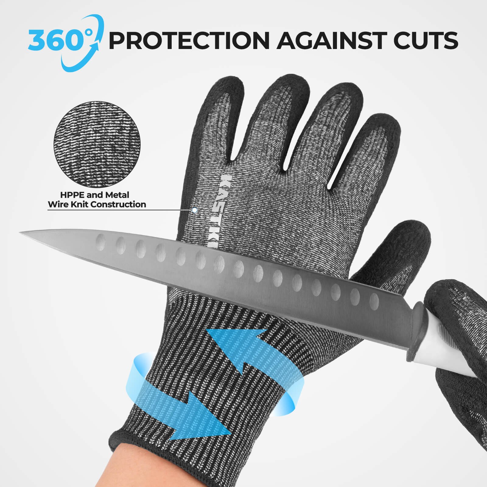 KastKing Kut Safe Fillet Gloves - Image 3