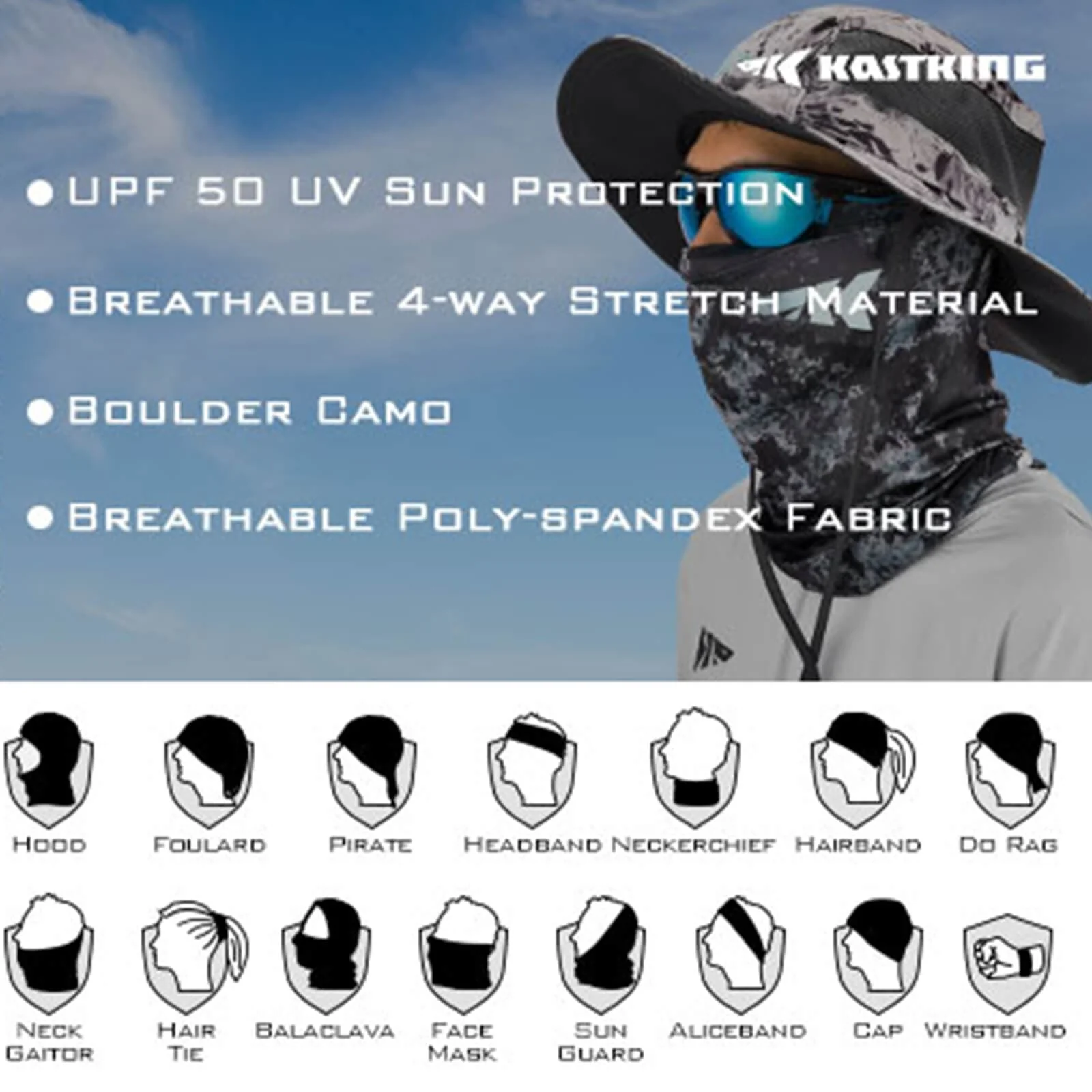 KastKing La Sal Neck Gaiter - Image 10