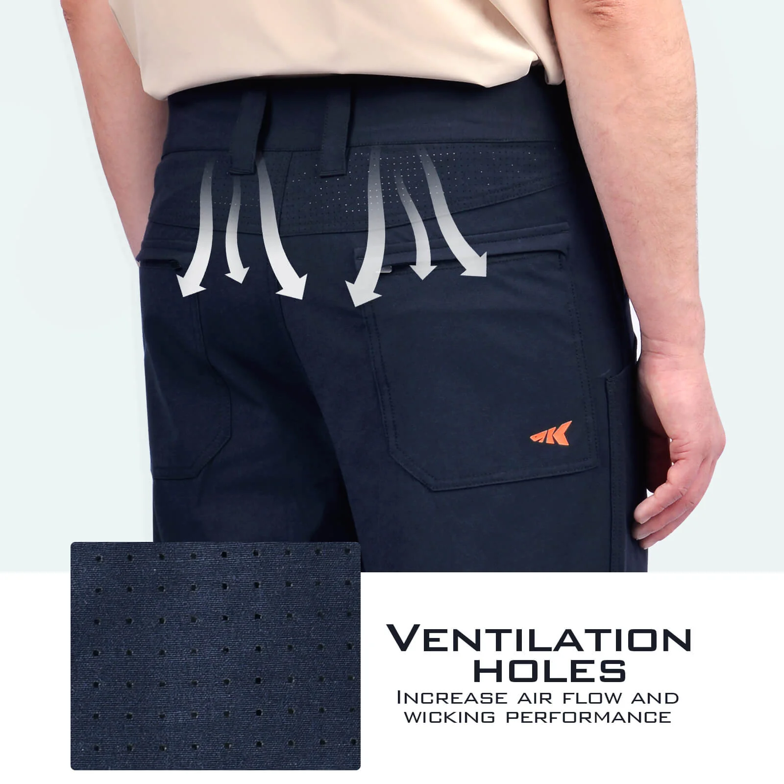 KastKing Men's Casual Hiking Cargo Shorts - Image 5