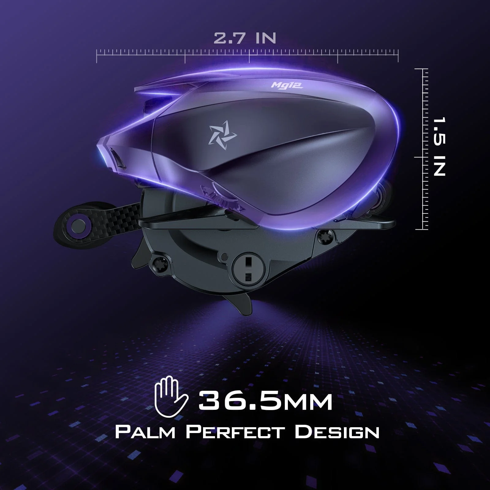 KastKing Mg12 Elite Magnesium Baitcasting Reel - Image 8