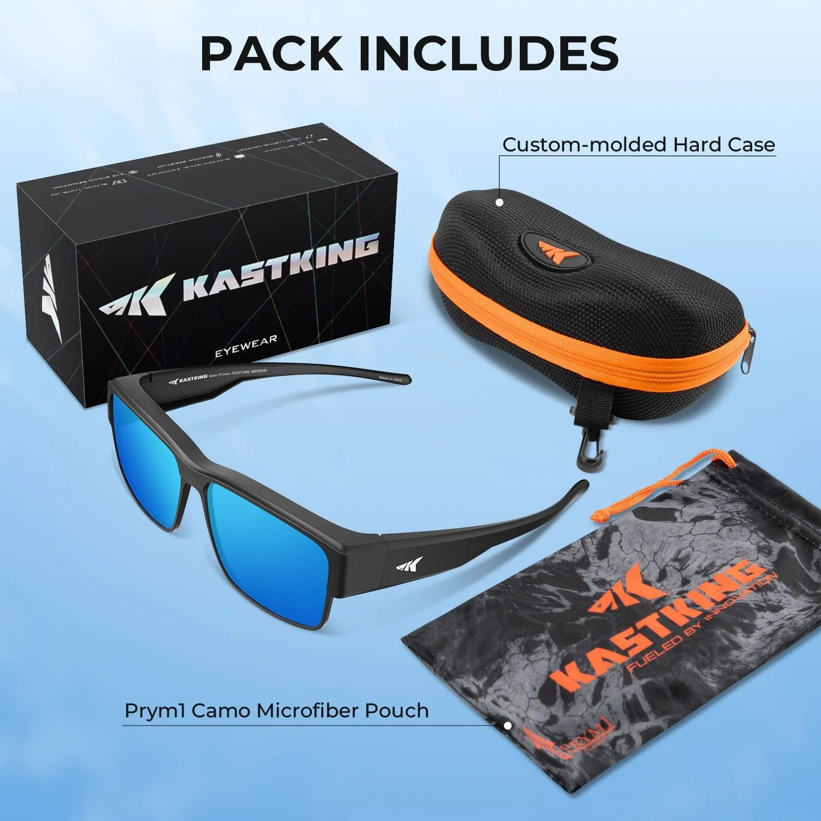 KastKing Molino Fit-Over Polarized Sunglasses - Image 9