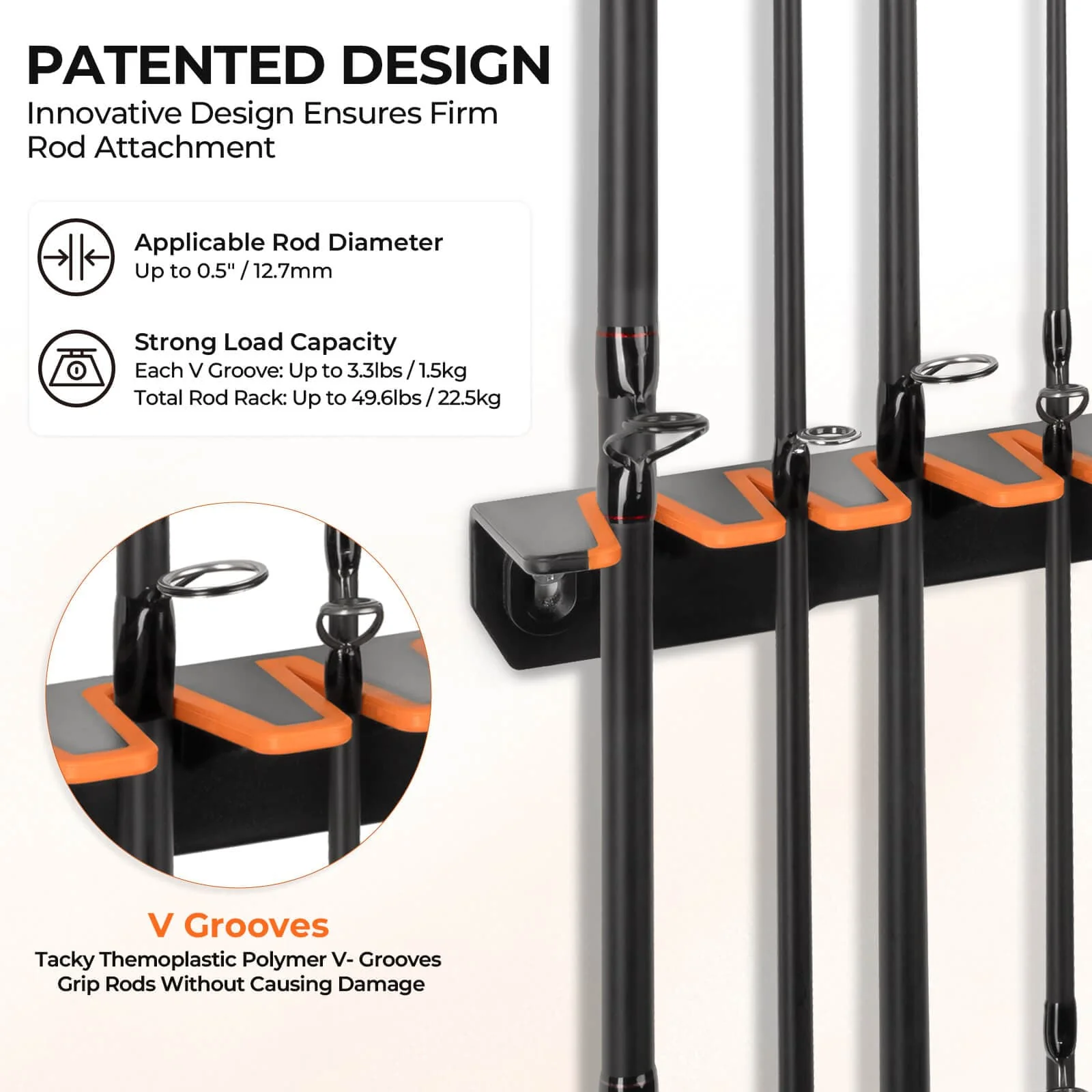 KastKing Patented V15 Vertical Fishing Rod Holder - Image 12