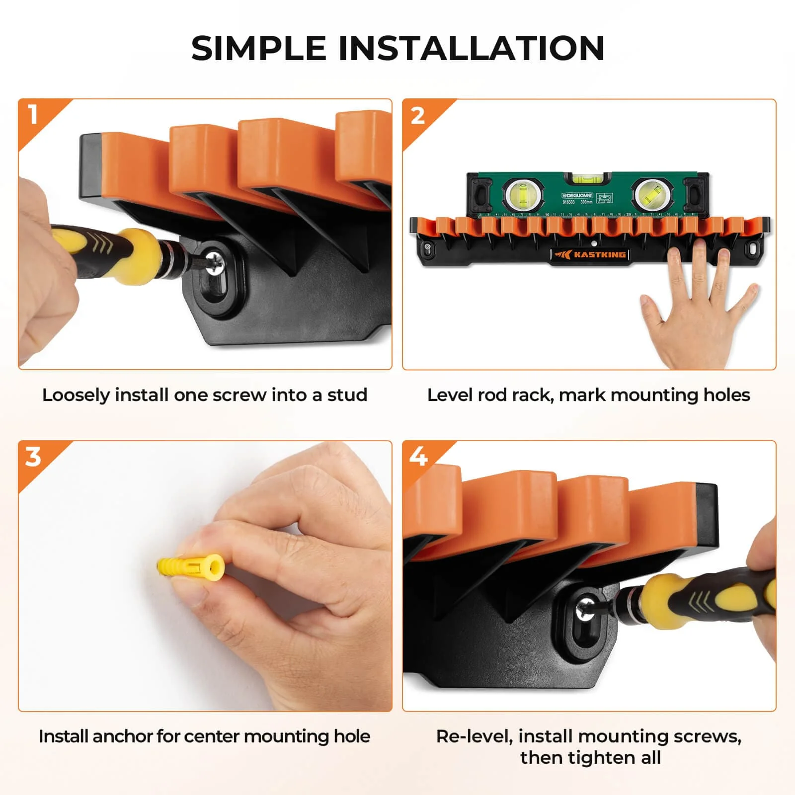 KastKing Patented V15 Vertical Fishing Rod Holder - Image 5