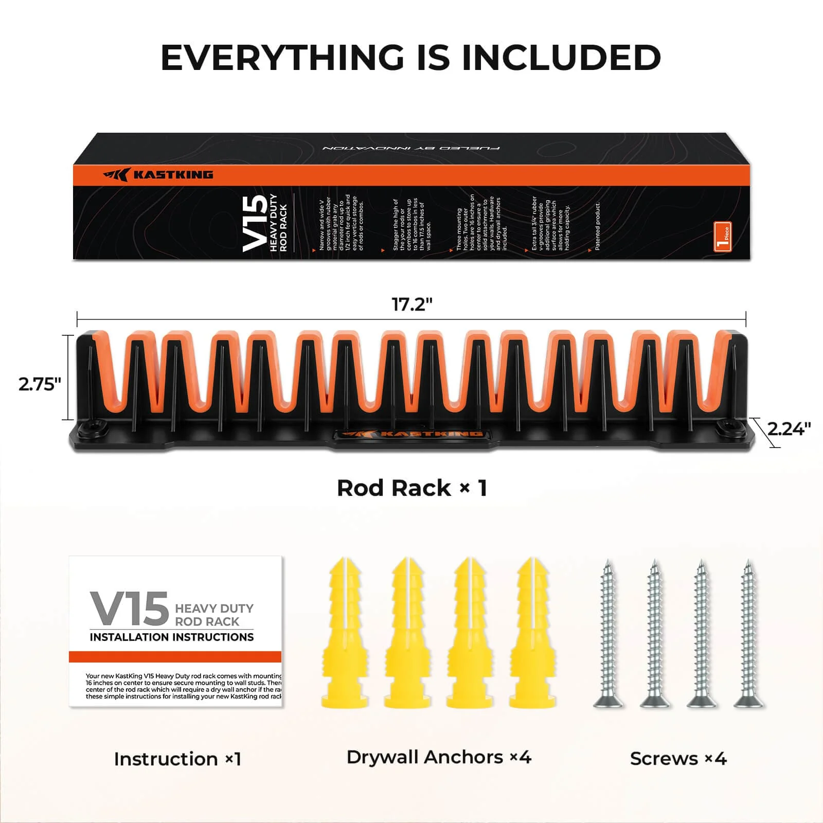 KastKing Patented V15 Vertical Fishing Rod Holder - Image 6